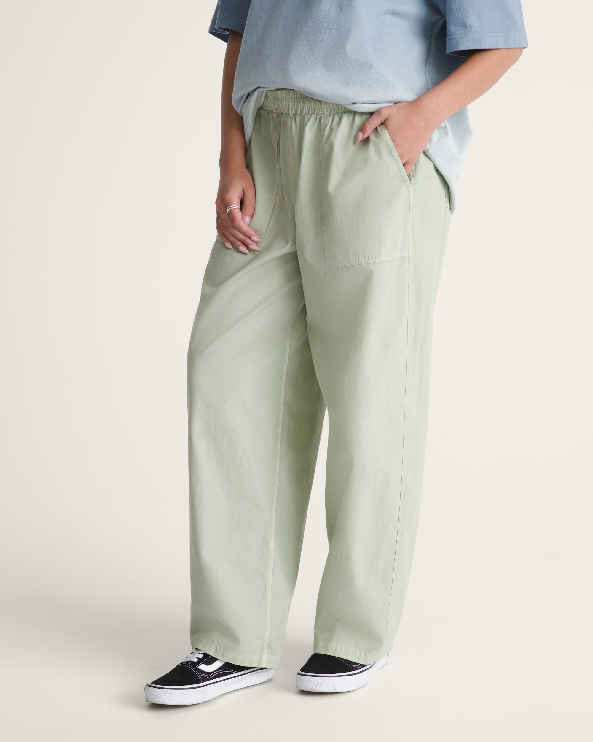 Barrel Pants VANS Soft Sage Green HERO