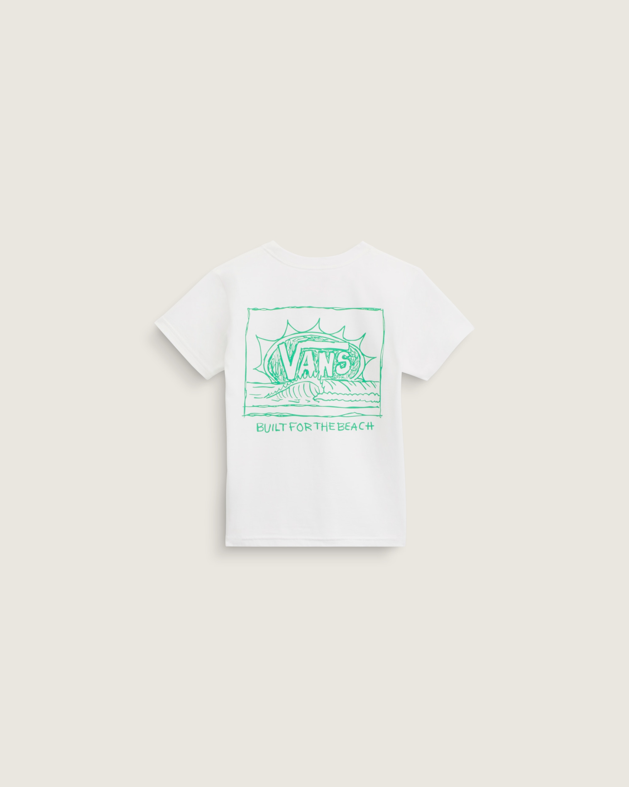 Little Kids Bright Day TShirt VANS White ALT1