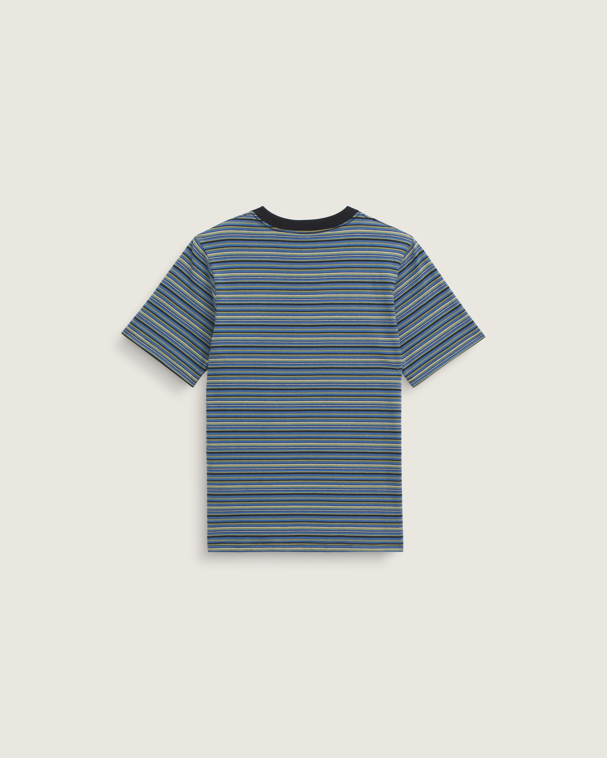 Kids Cameron Stripe Knit Shirt VANS Black  True Blue ALT1