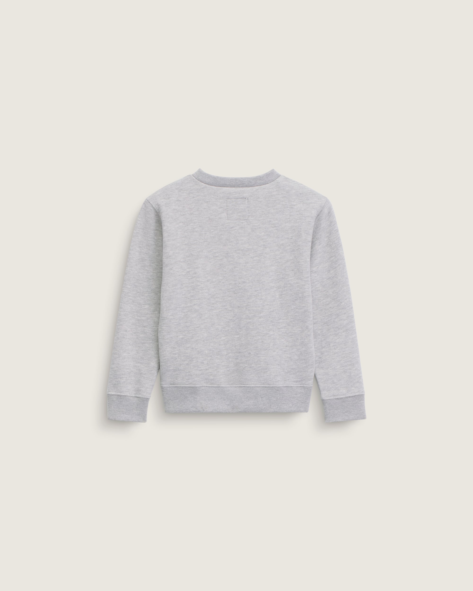 Little Kids Wise Croc Crew Sweatshirt VANS Cement Heather Grey ALT1