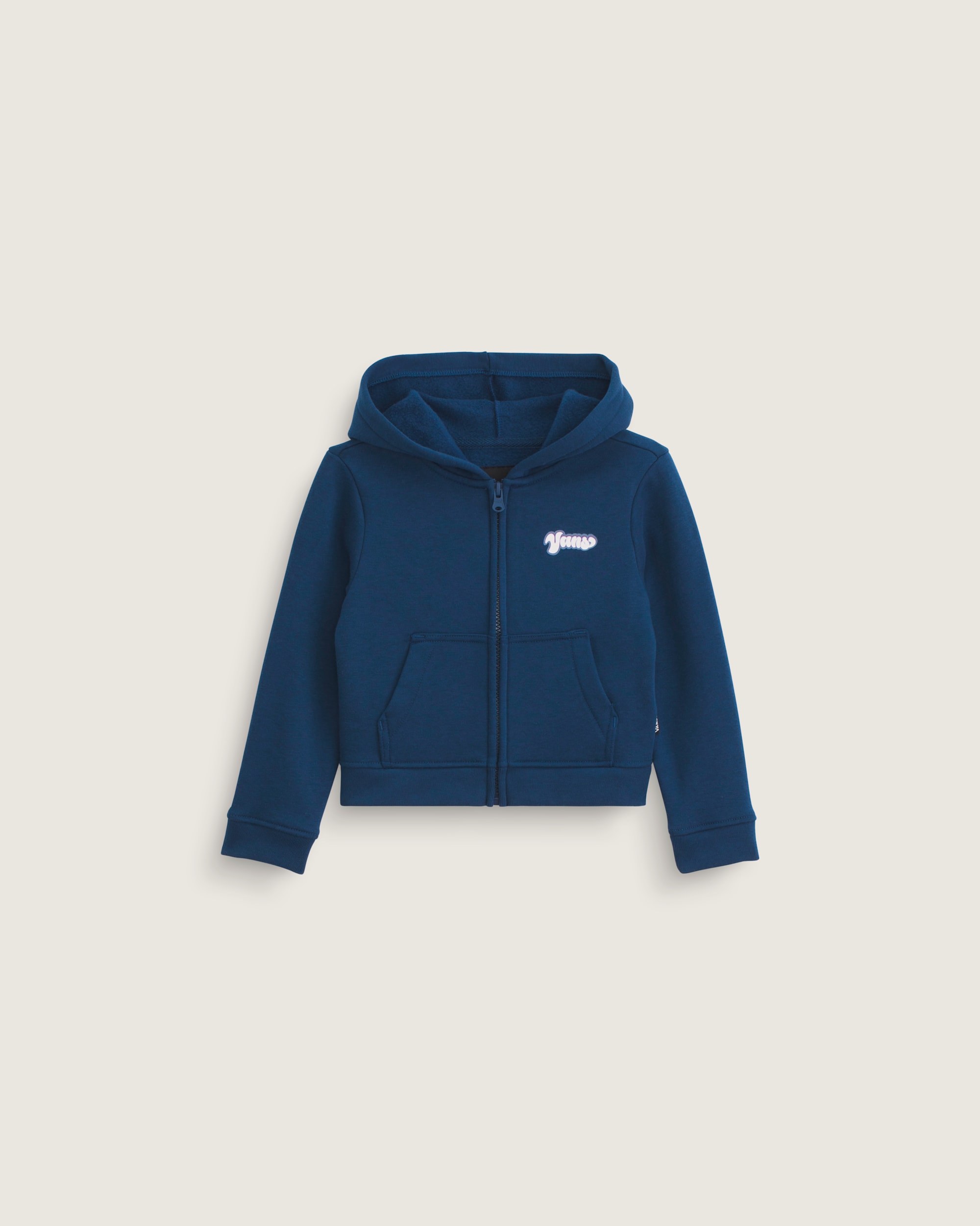 Little Kids Sundip Zip Hoodie VANS Deep Indigo Blue ALT1