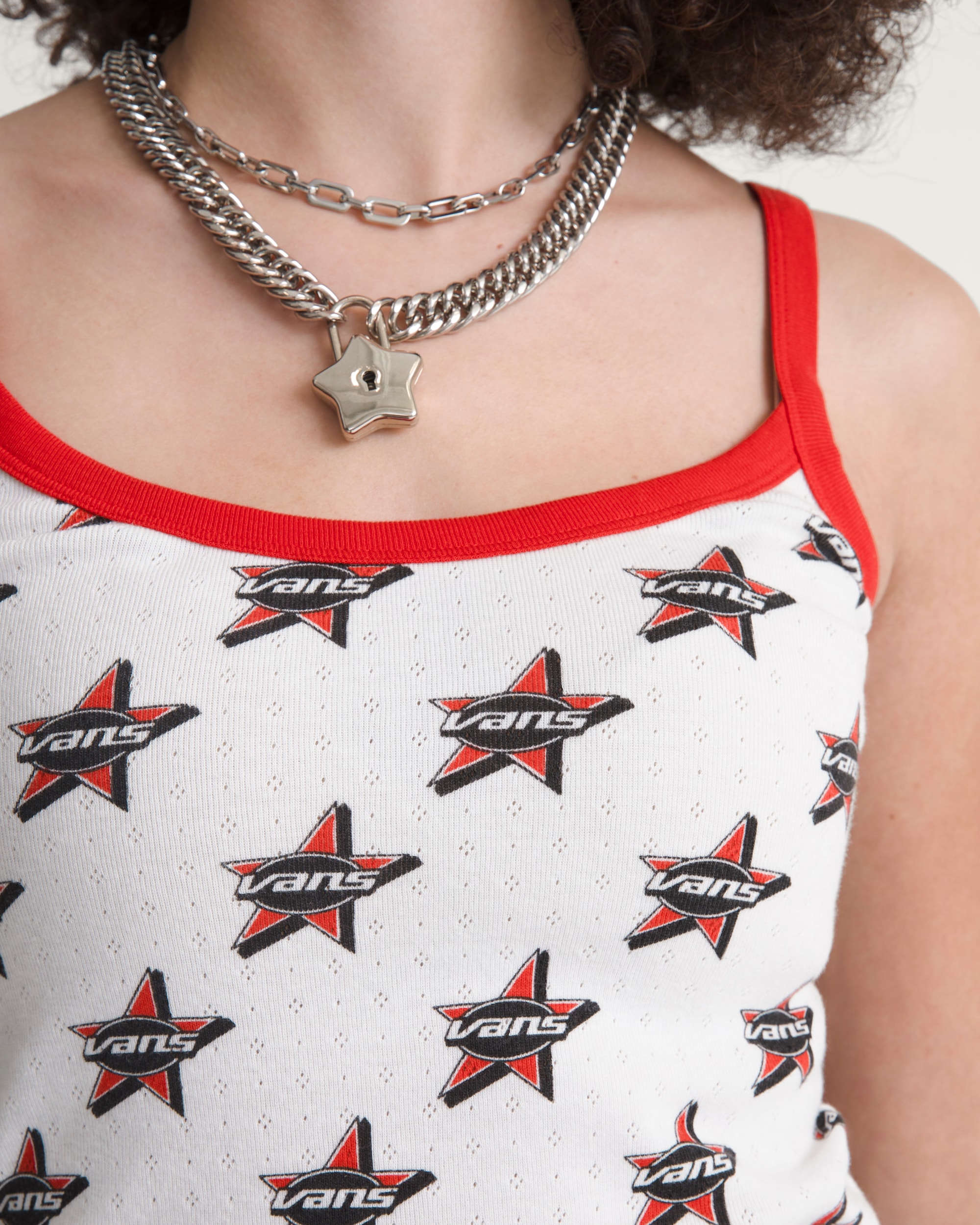 Kiki Cami Tank Top VANS Racing Red ALT4