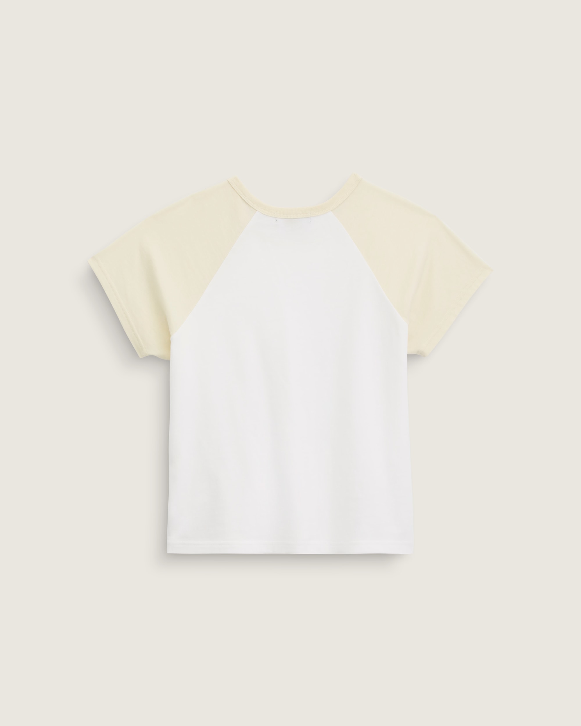 Gracie Raglan TShirt VANS Dust Yellow ALT1