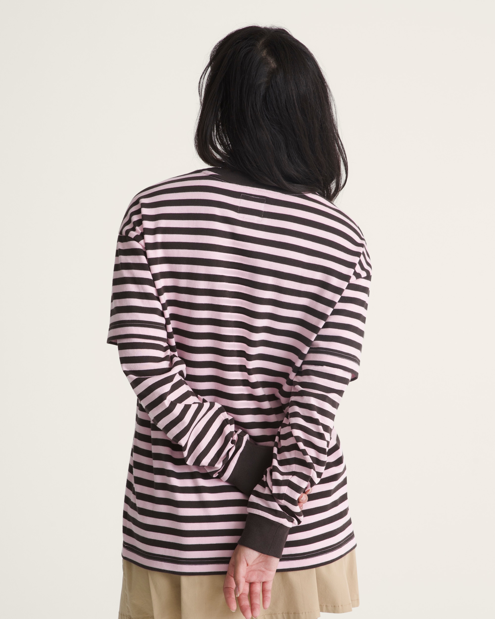 Twofer Shirt VANS Coral Blush Pink ALT3