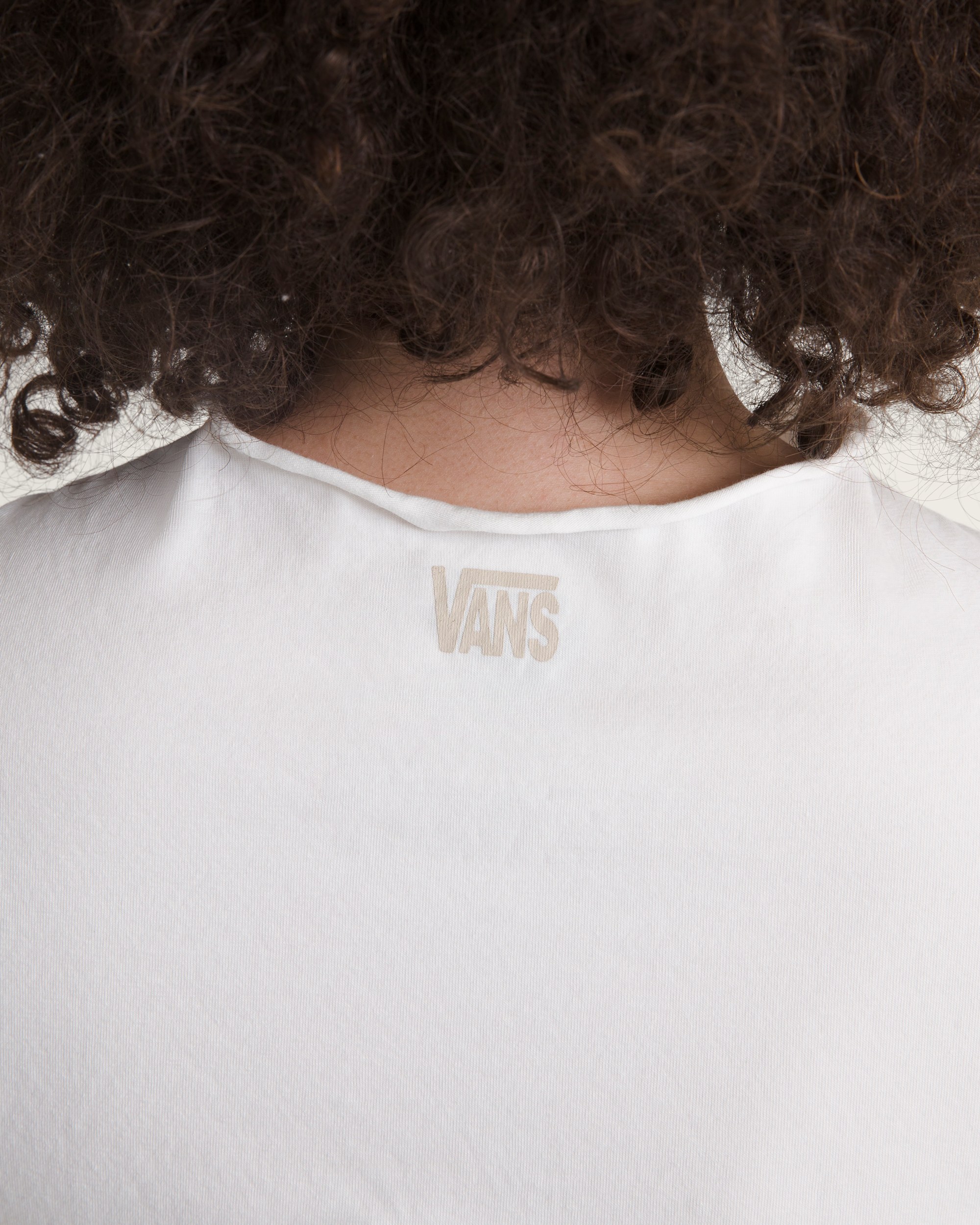 Mock Neck Tank Top VANS White ALT4