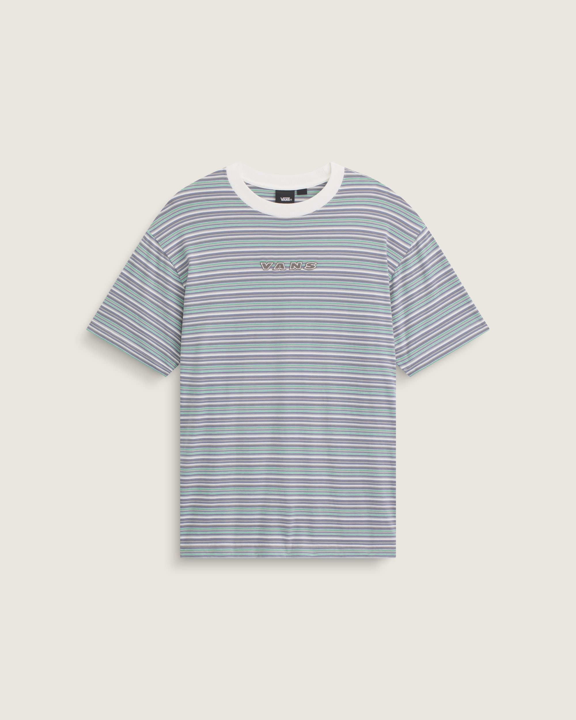 Cameron Stripe Knit Shirt VANS Marshmallow White HERO