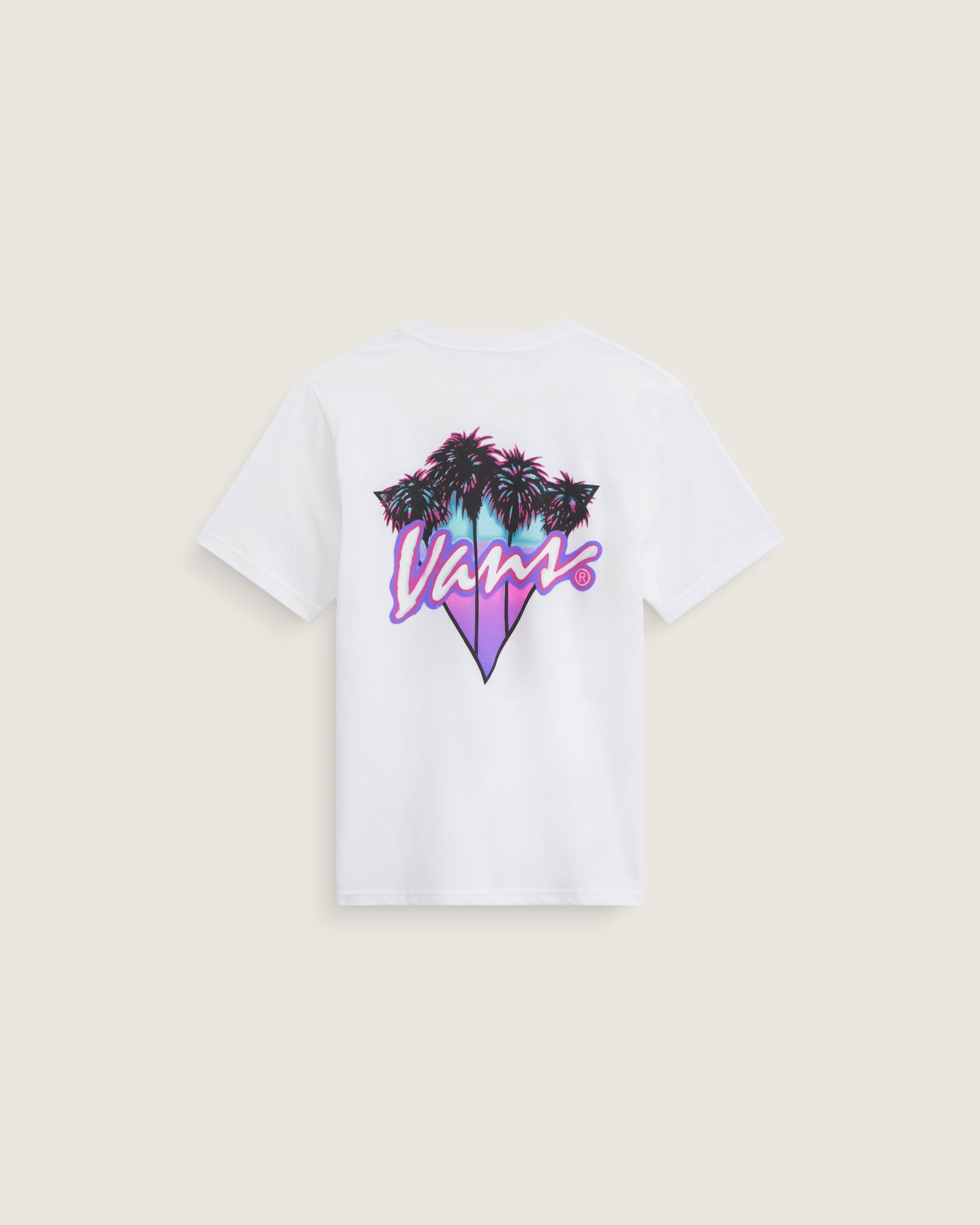 Kids Palm Drive TShirt VANS White HERO