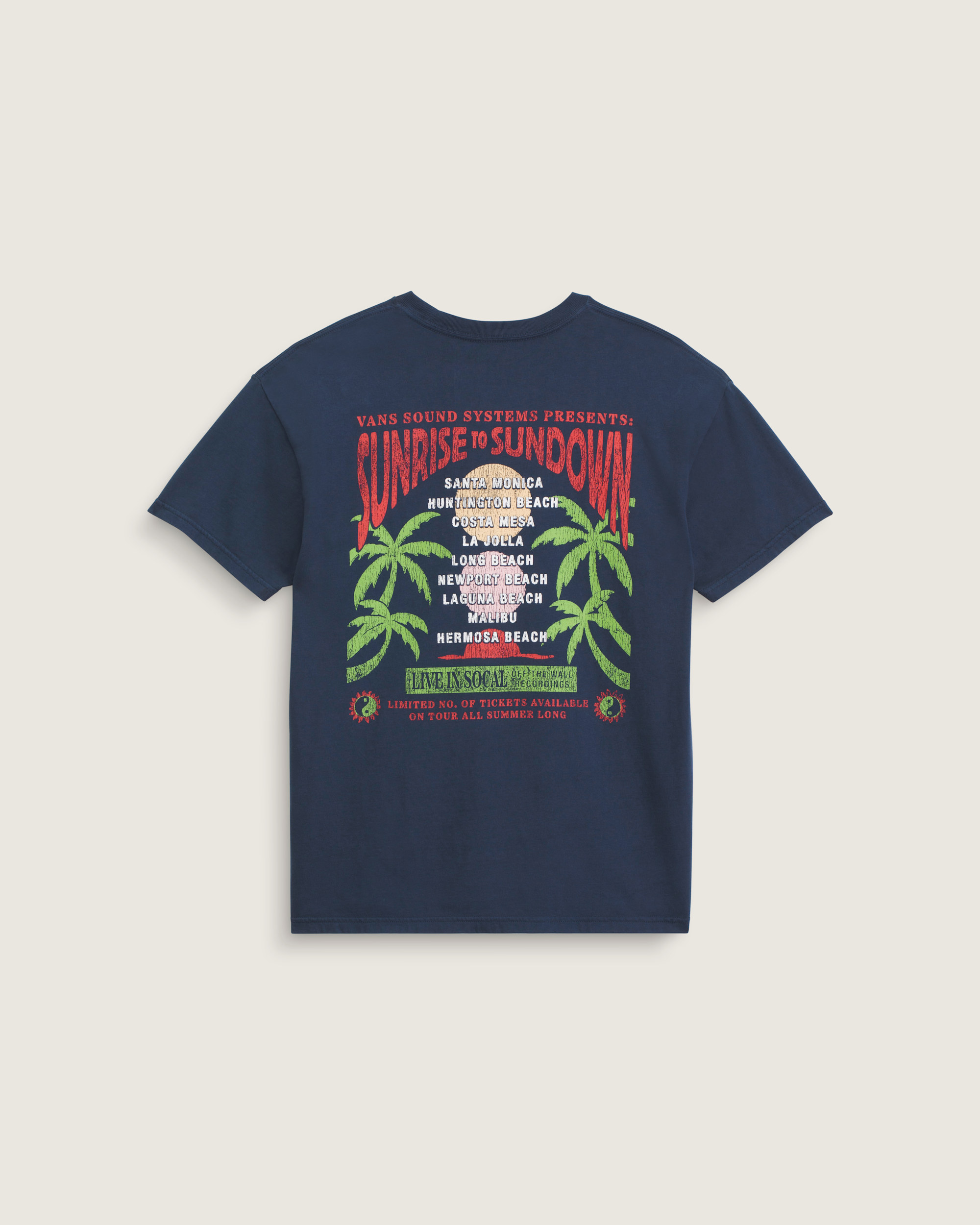 Sunrise to Sundown TShirt VANS Dress Blues HERO