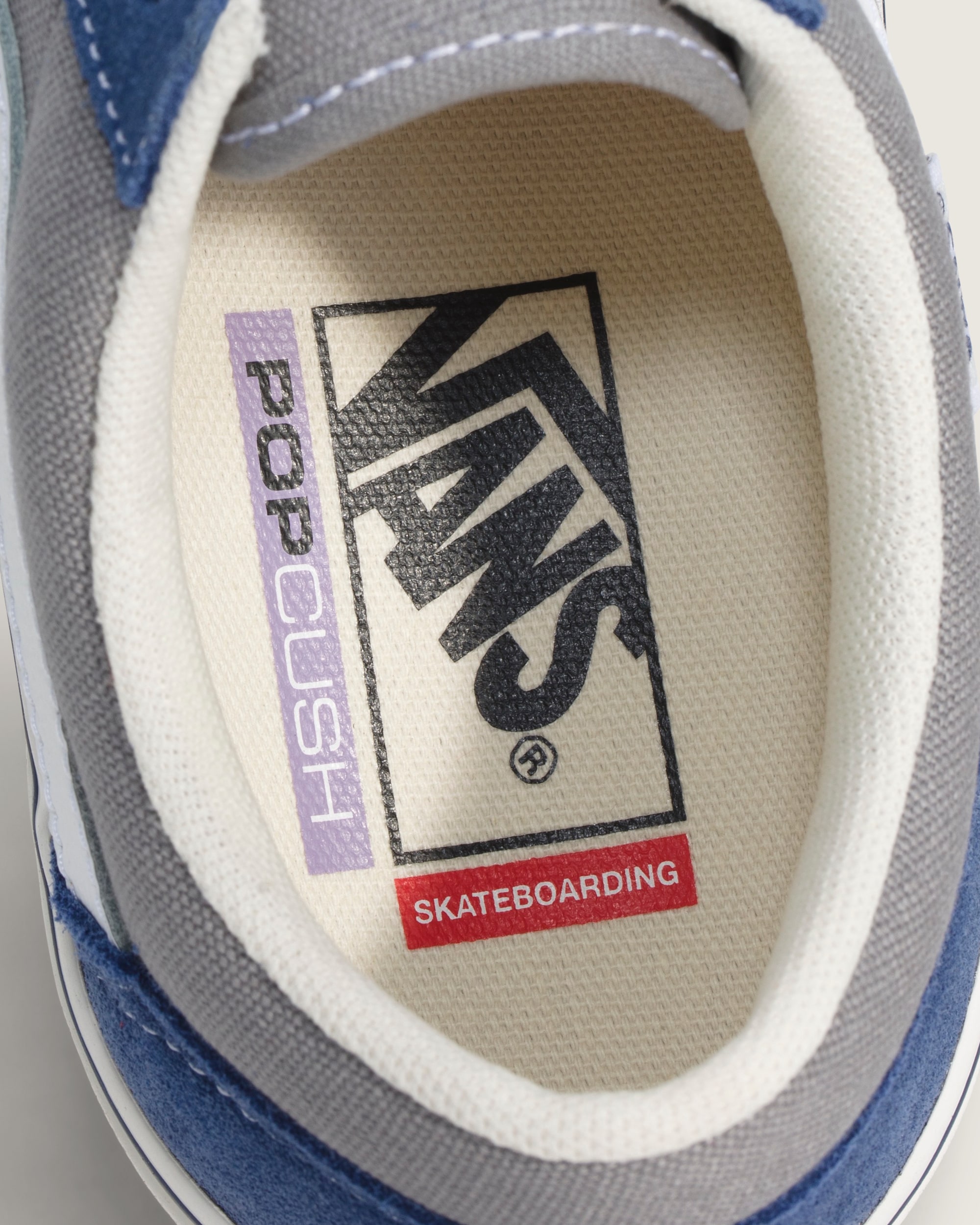 Skate Old Skool Shoe VANS Blue  Grey ALT4