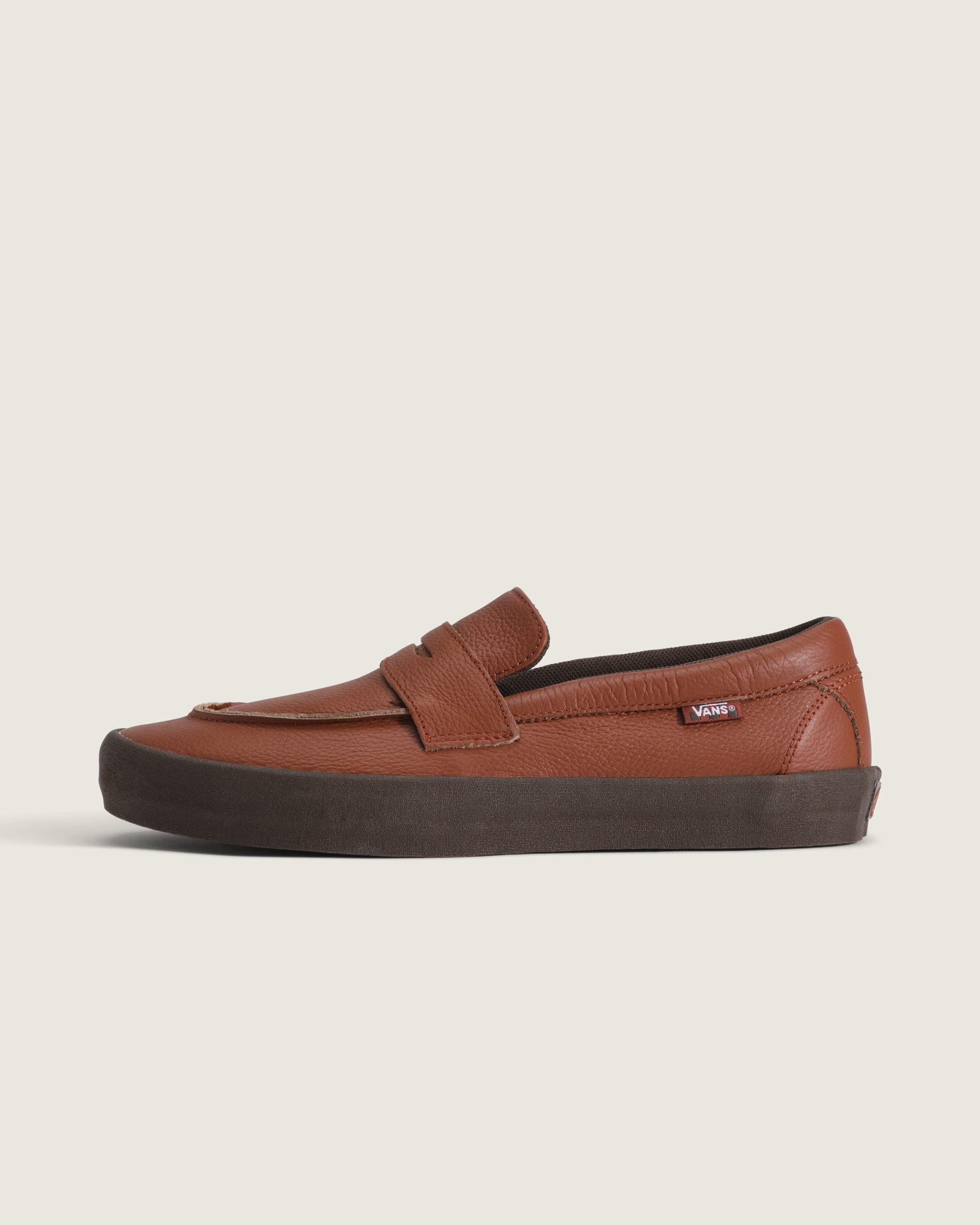 Skate Loafer Shoe in Rust Bronze Brown | Vans