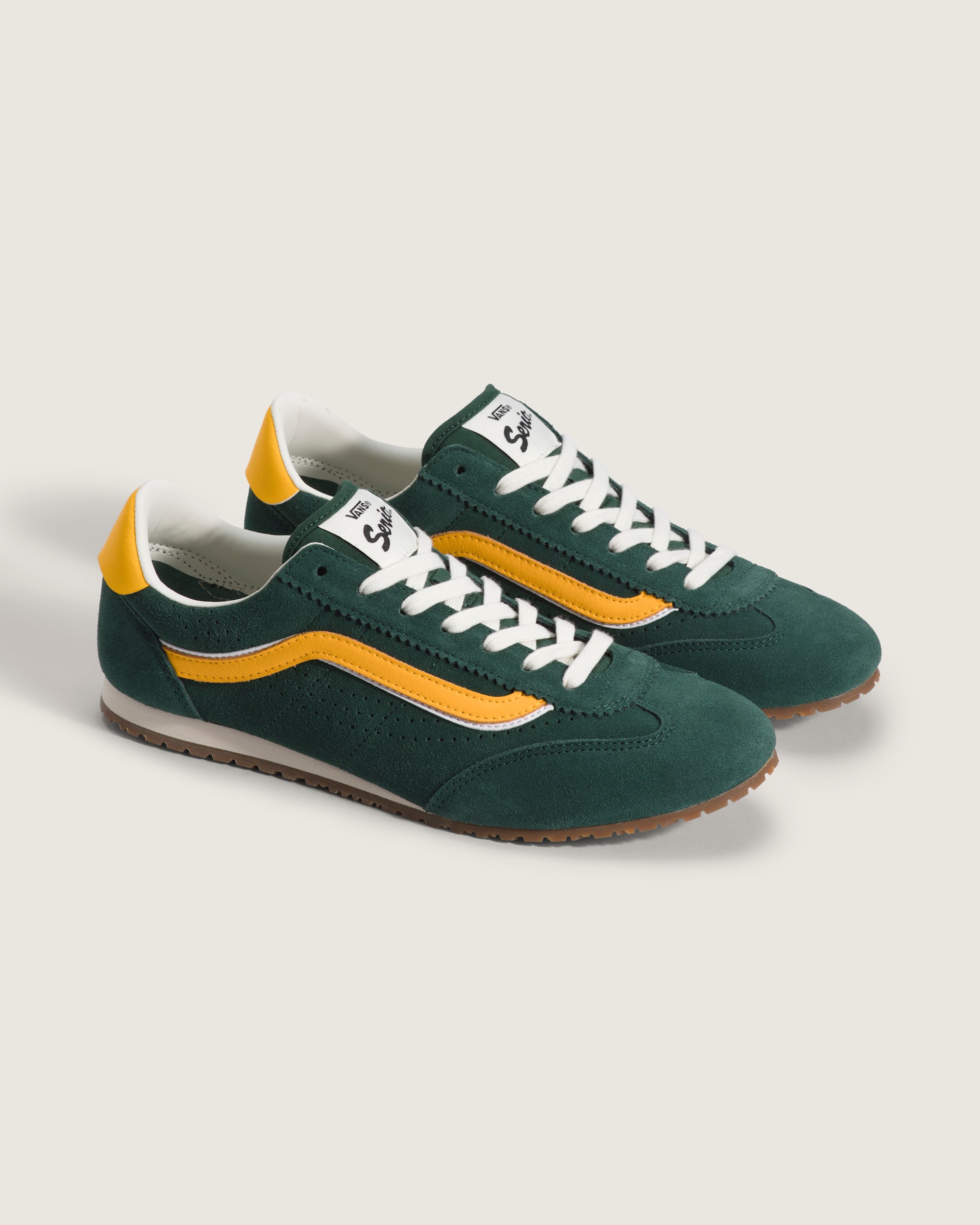 Super Lowpro Shoe VANS Green  Yellow ALT1