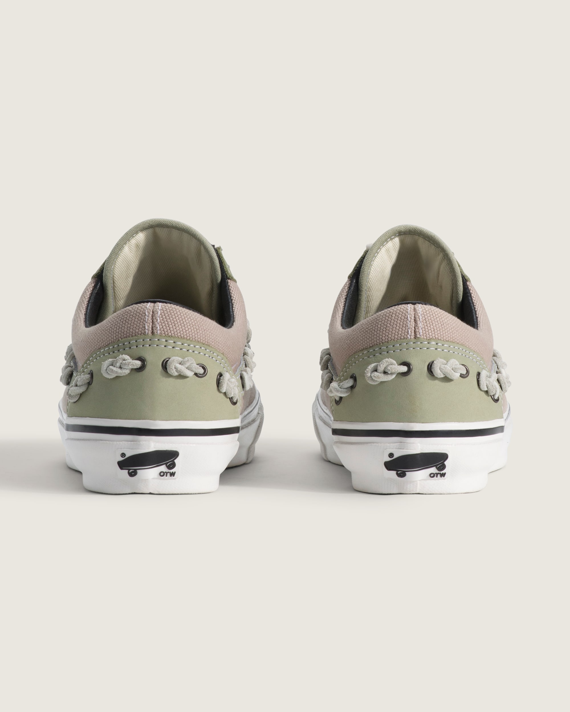 OTW Old Skool 36 Knot Vibram VANS Soft Sage Mushroom Brown ALT3