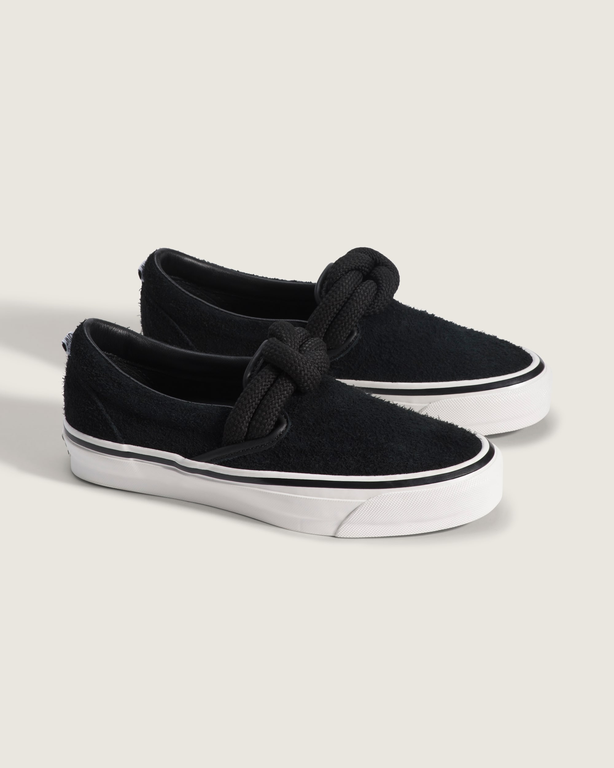 OTW SlipOn 98 Knot Vibram VANS Black  Off White ALT1