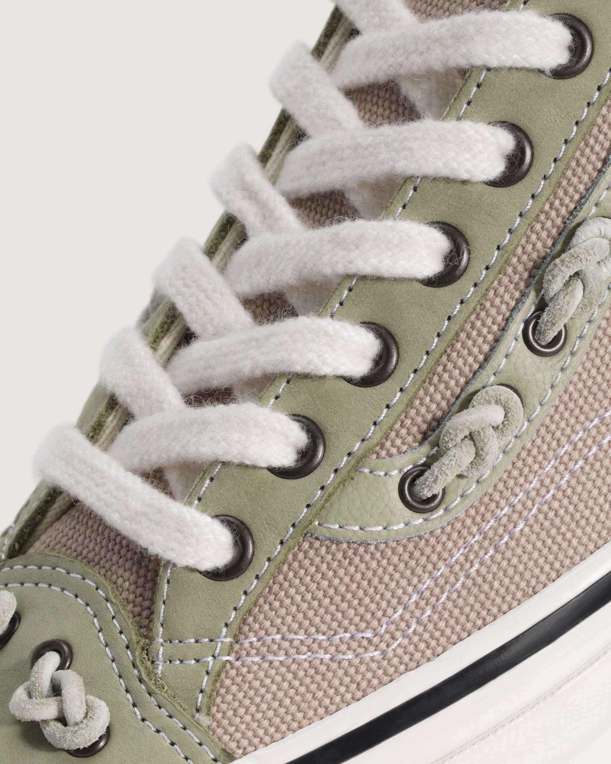 OTW Old Skool 36 Knot Vibram VANS Soft Sage Mushroom Brown ALT4