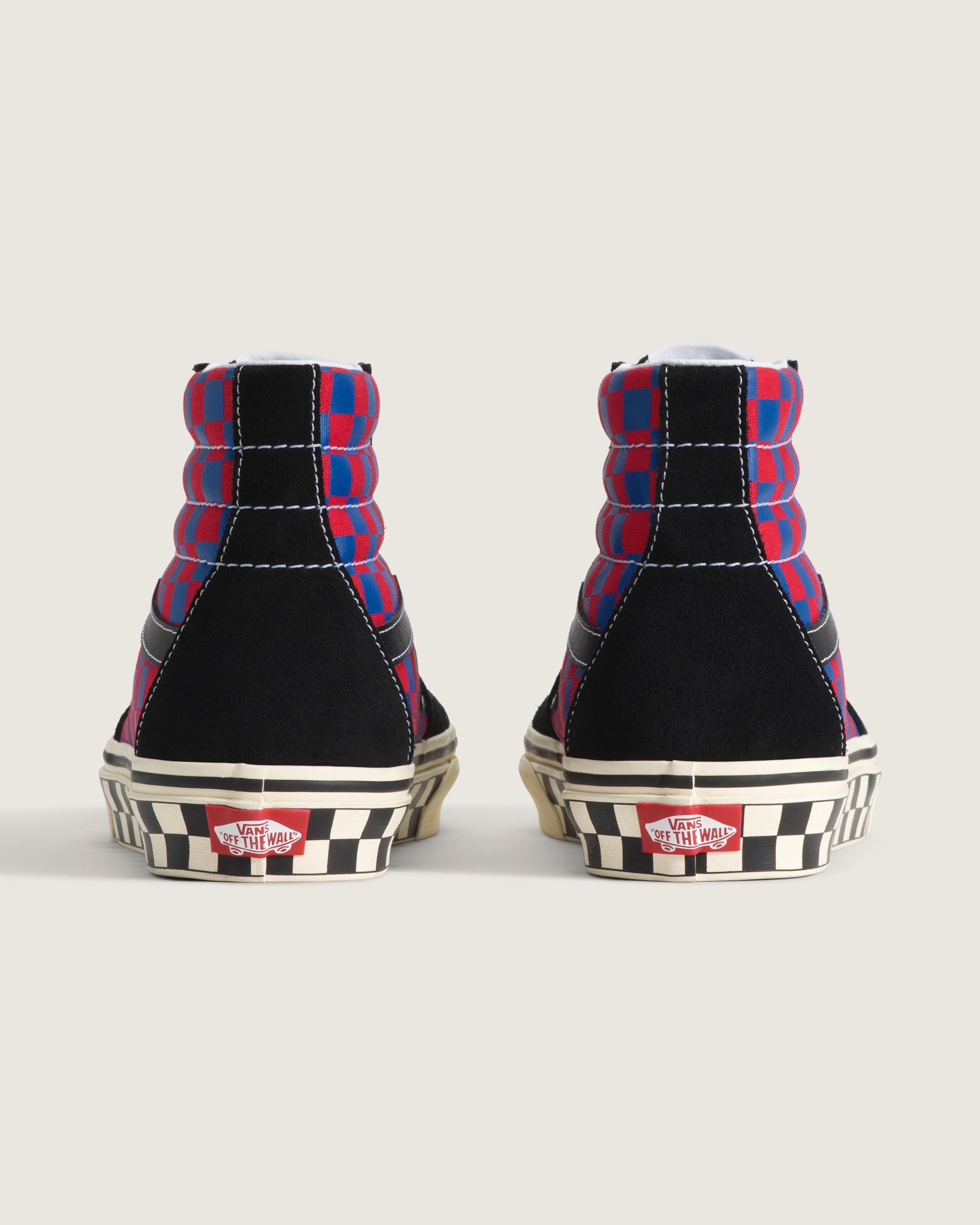 Sk8Hi Shoe VANS Red  Blue ALT3