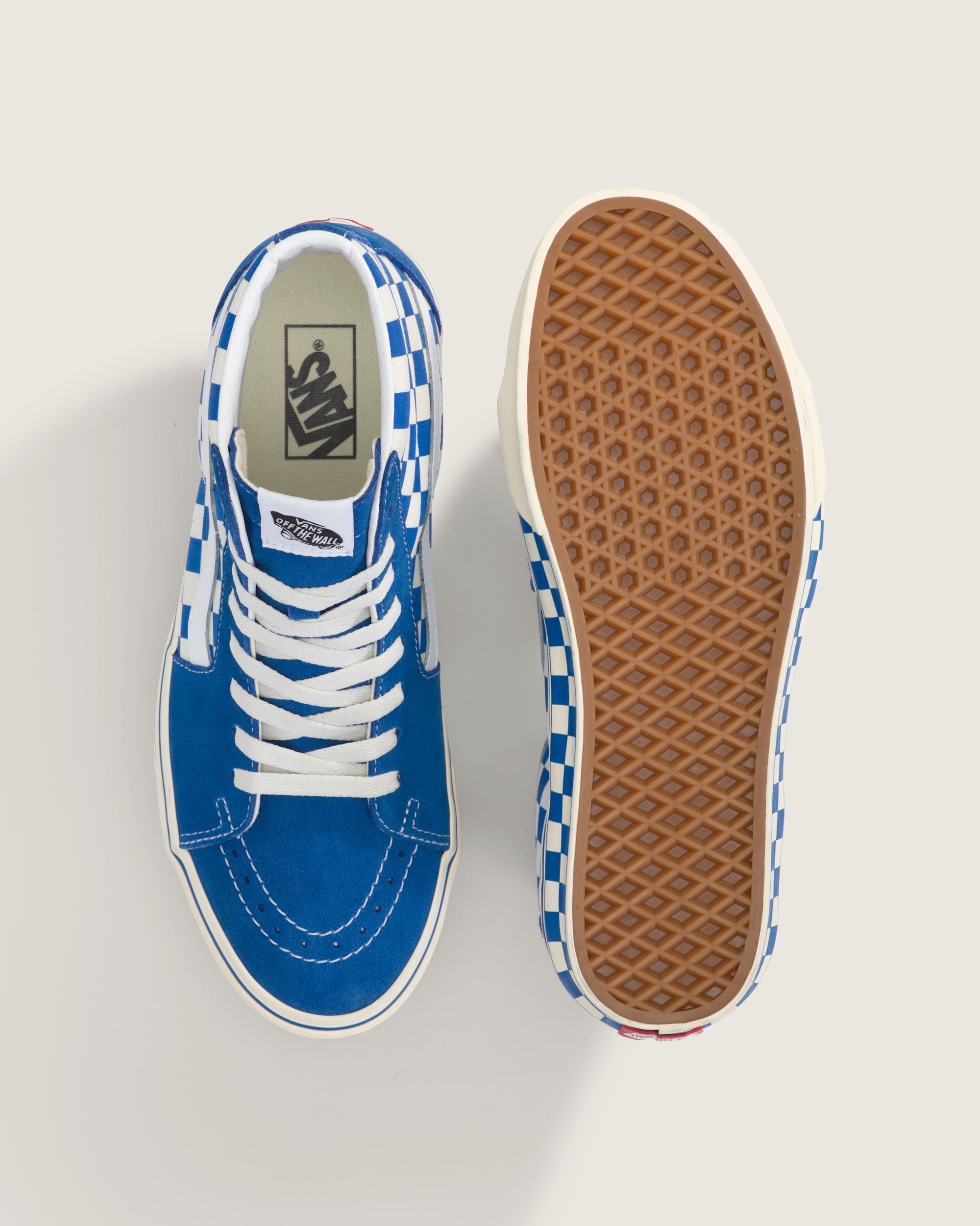 Sk8Hi Shoe VANS Classic Blue ALT2