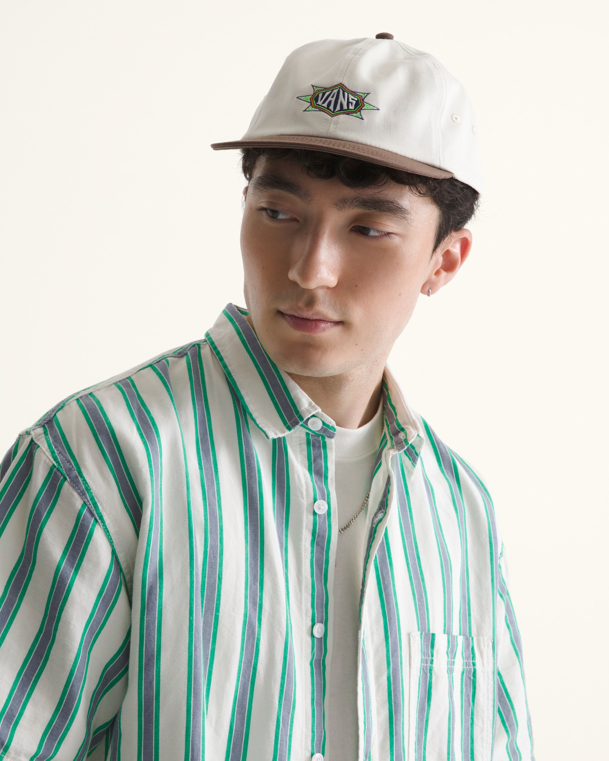 Hypnotist Jockey Hat VANS Egret White ALT3