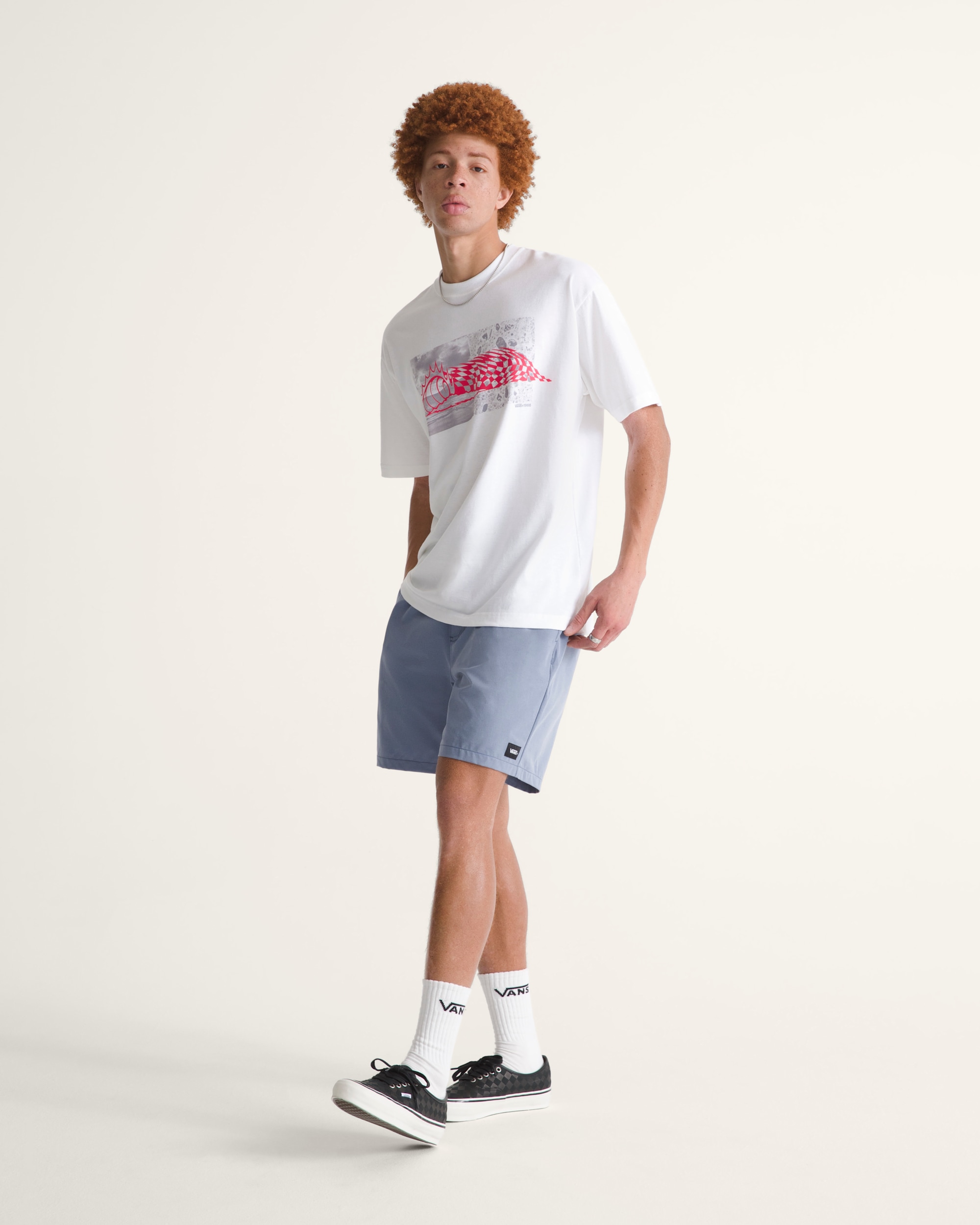 Range Relaxed Sport Shorts VANS Glacial Slate Blue ALT3