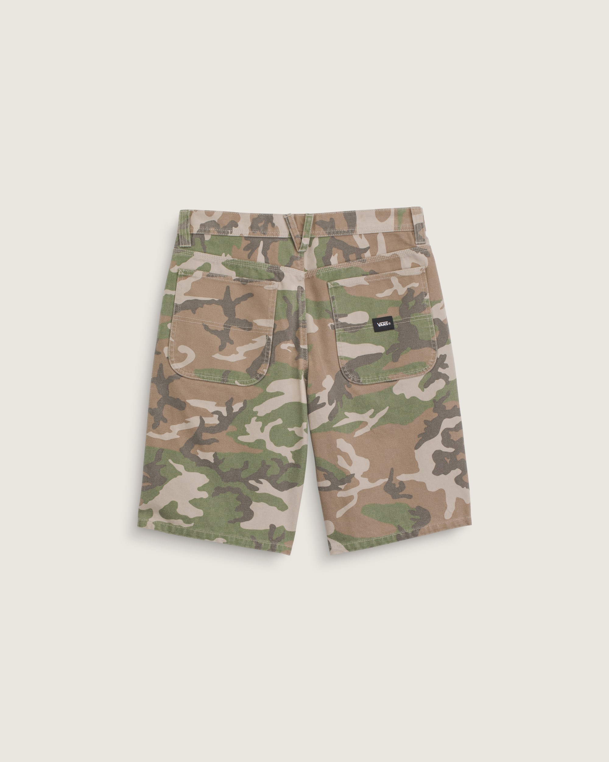 Drill Chore Loose Shorts VANS Vintage Camo Green ALT1