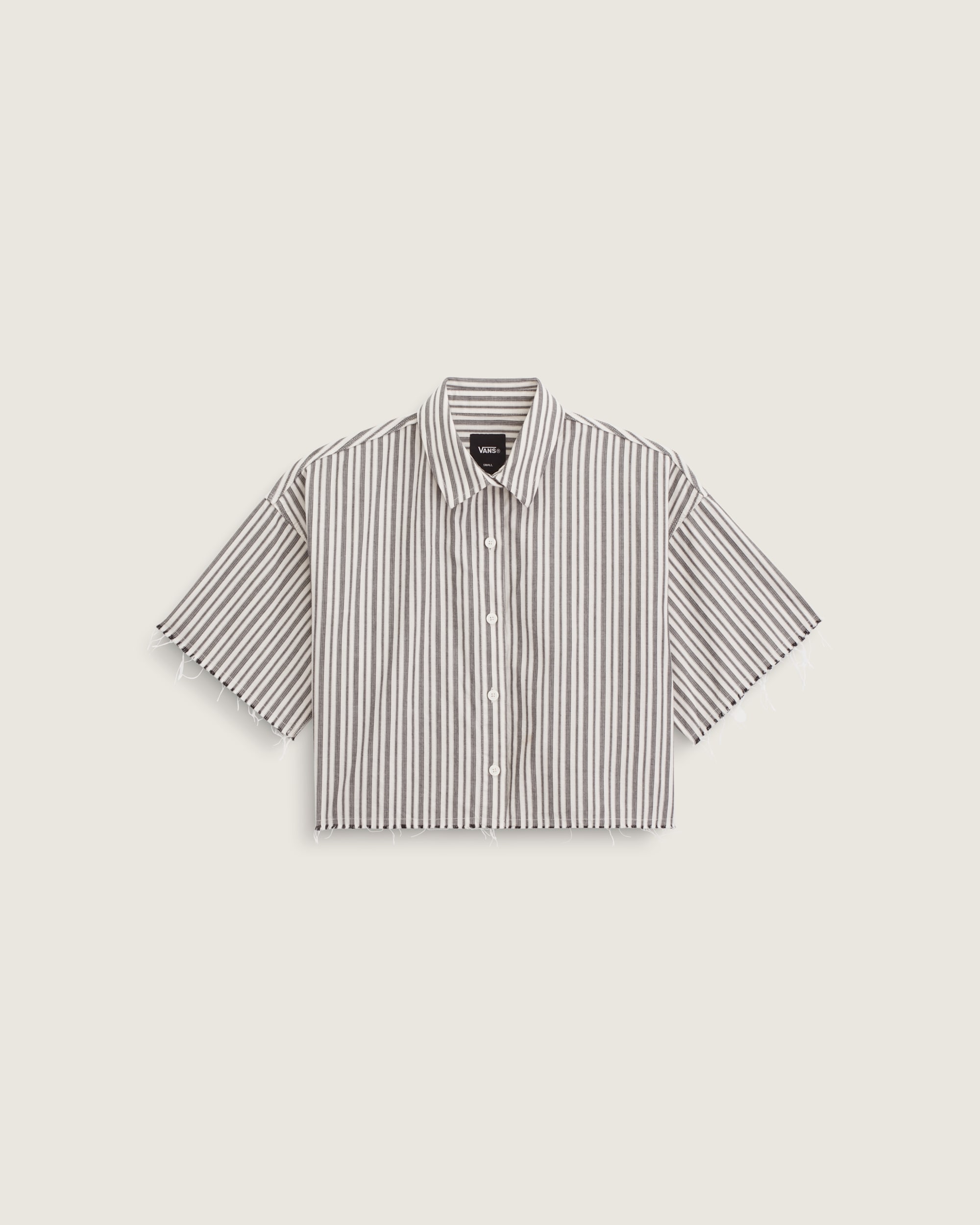 Crop Shirt VANS BlackWhite HERO