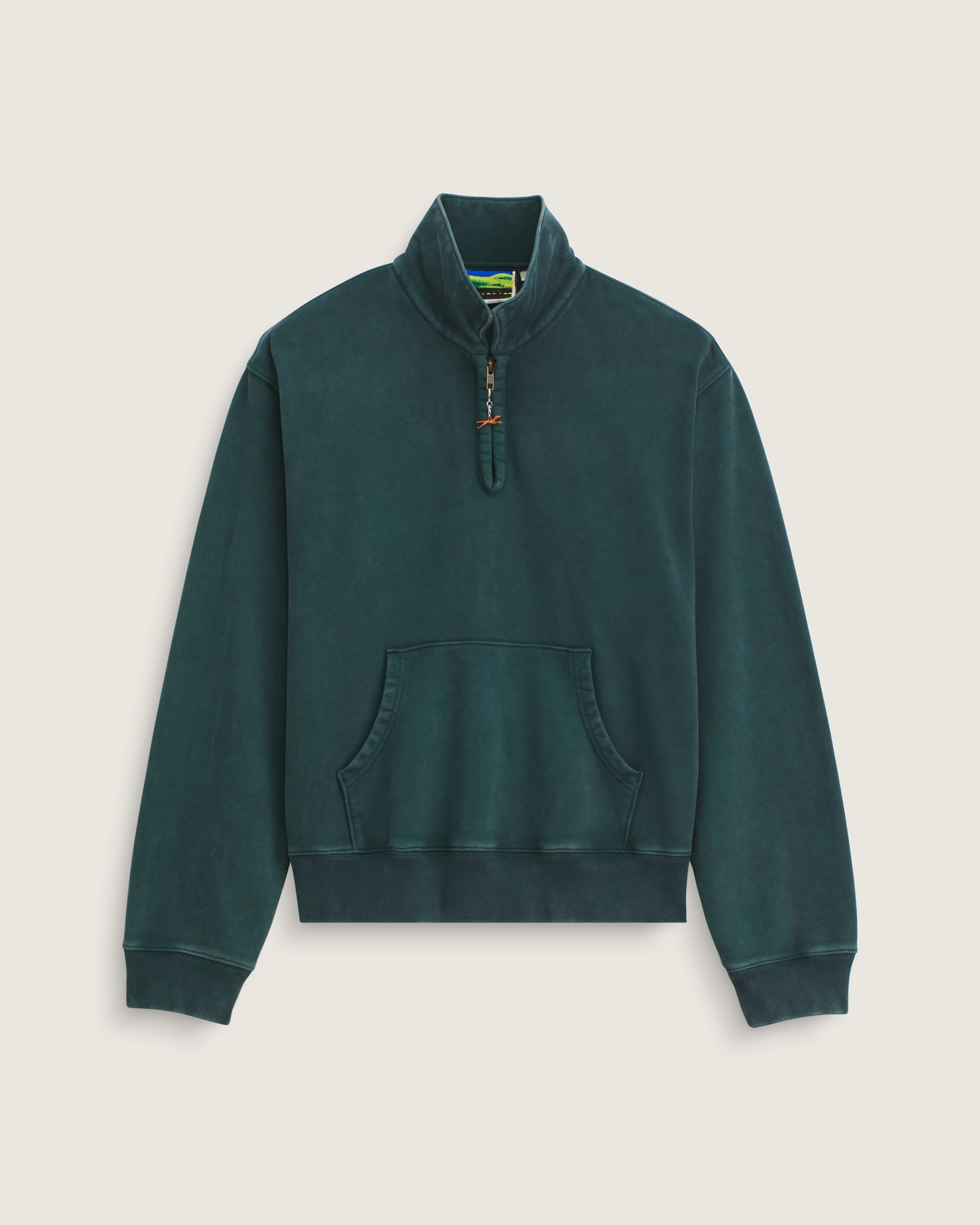 OTW by Vans X Julian Klincewicz Collared Fleece VANS Ponderosa Pine Green HERO