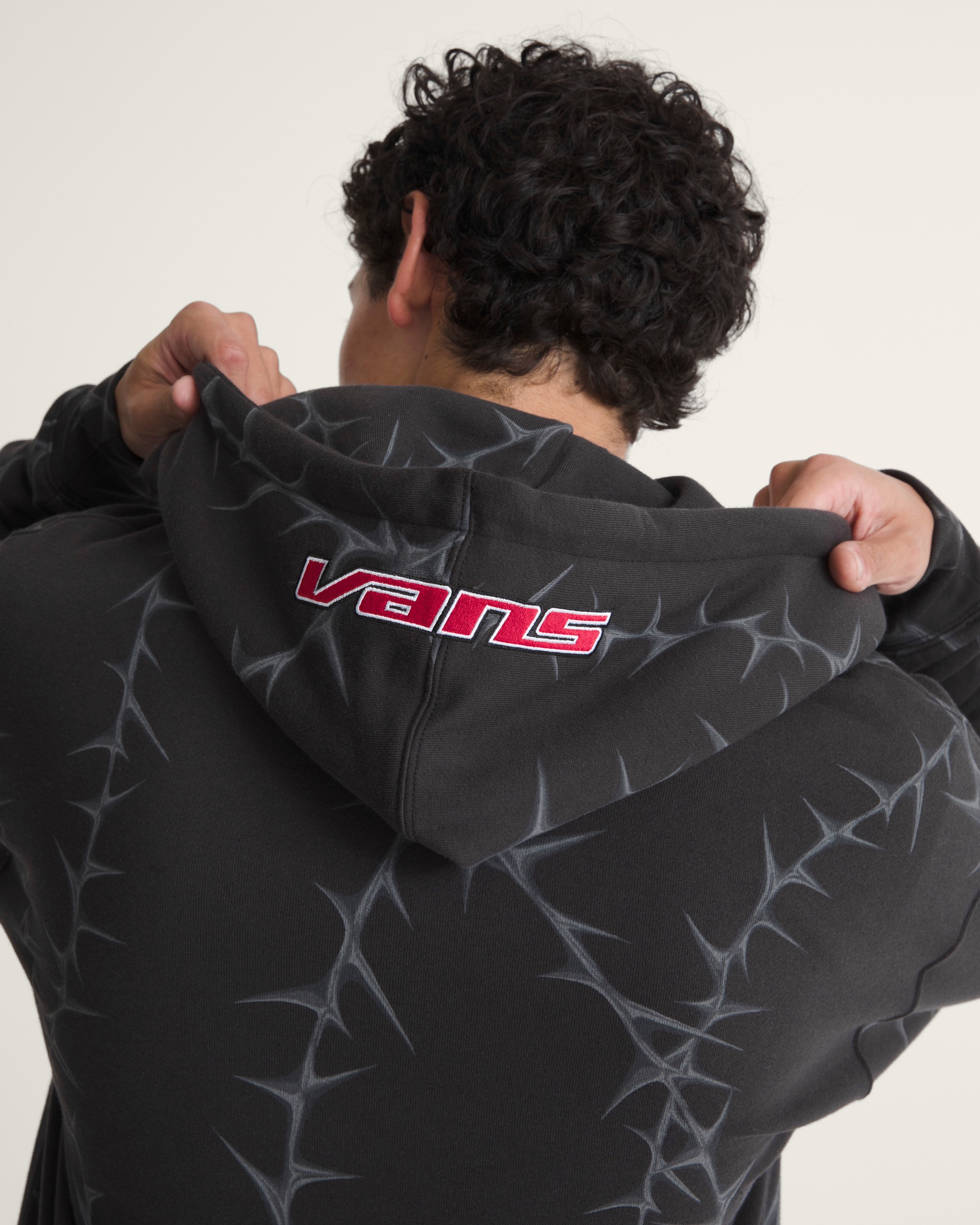 Prickler Patch Zip Hoodie VANS Black ALT4