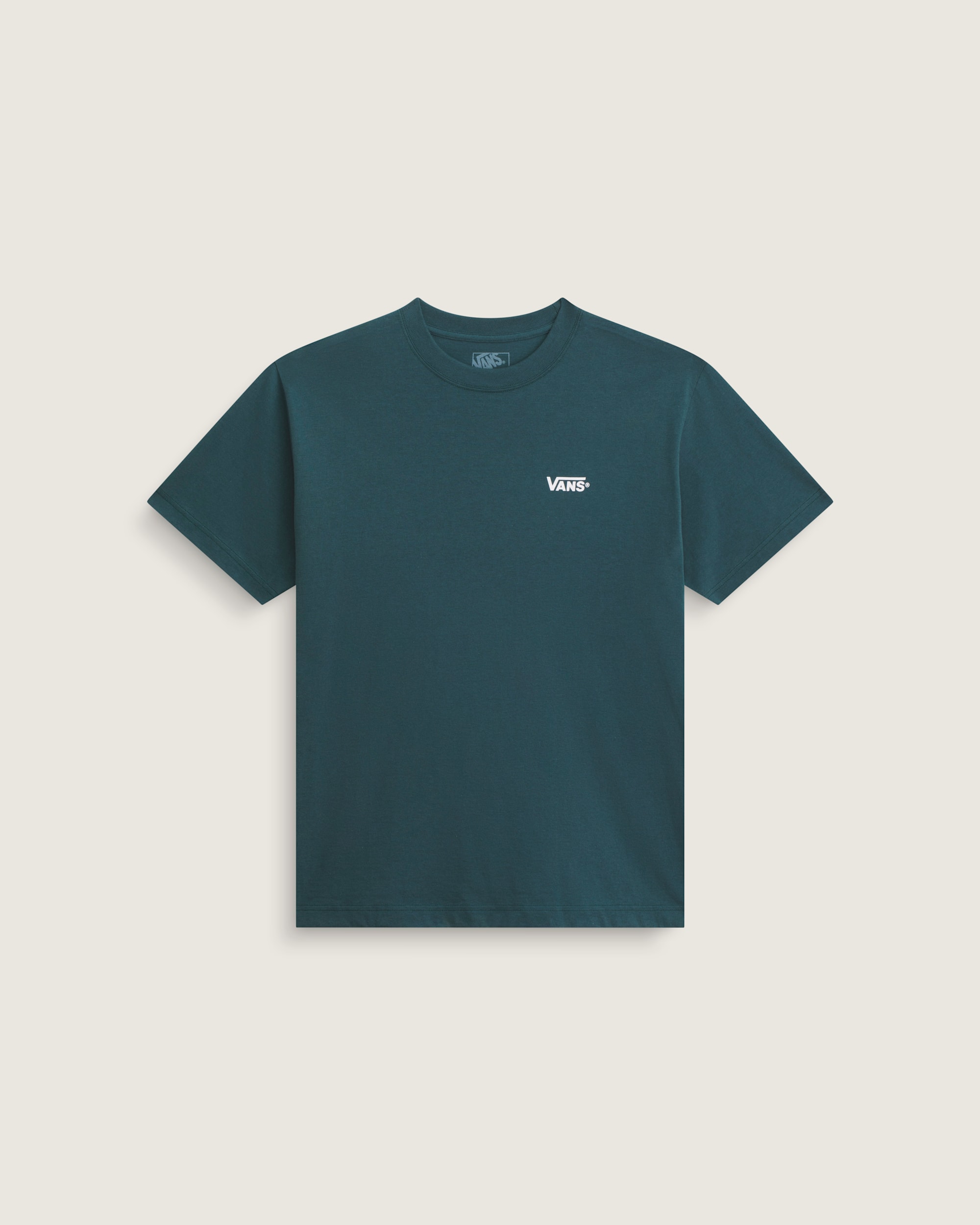 New Left Chest TShirt VANS Mossy Olive Green HERO