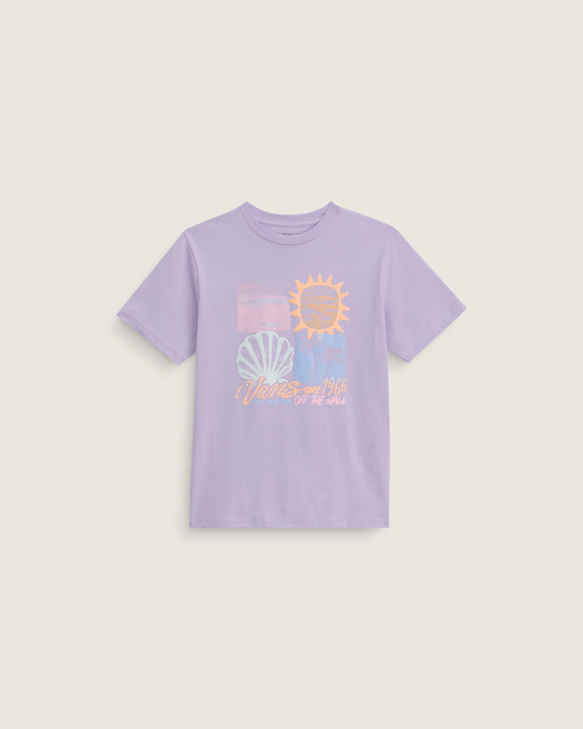 Kids Shore Thing TShirt VANS Soft Orchid Purple HERO