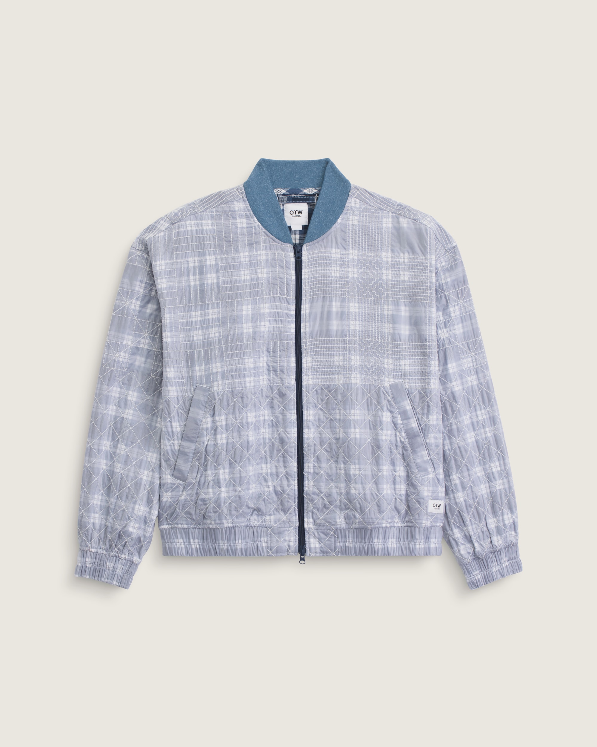 OTW by Vans X TDC Double Layered Bomber Jacket VANS Deep Indigo Blue HERO