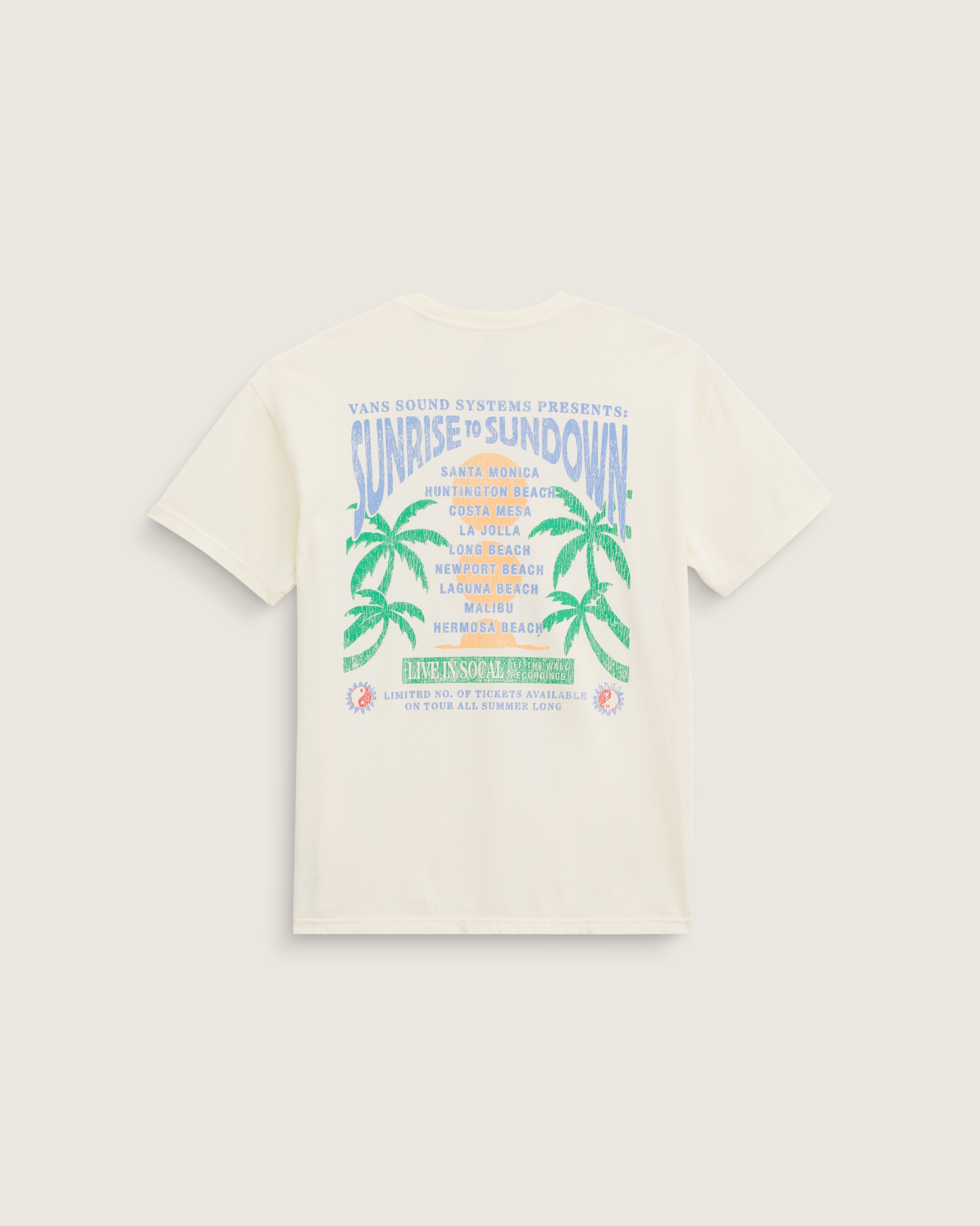 Sunrise to Sundown TShirt VANS Dust Yellow HERO