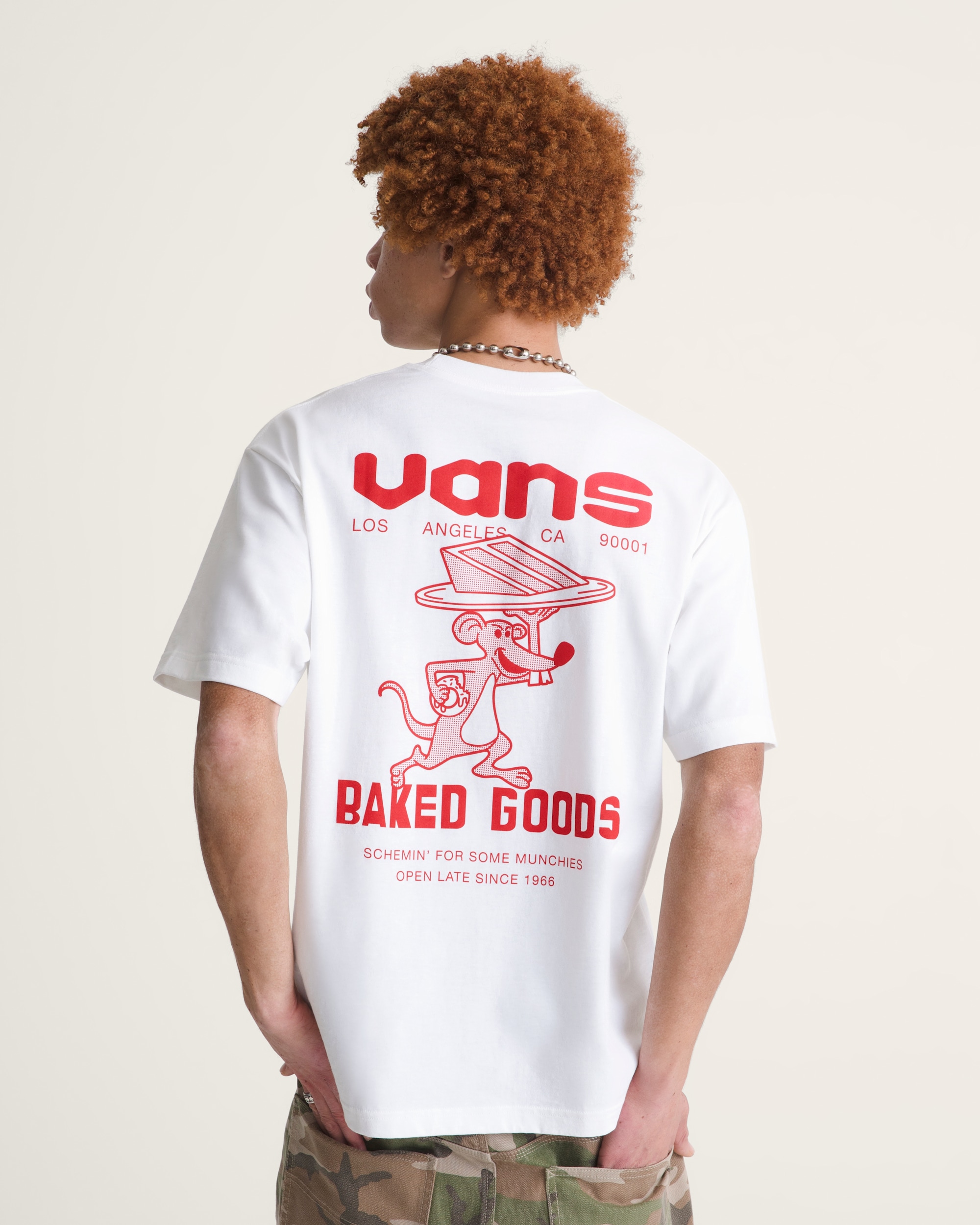 Baked Good TShirt VANS White ALT3