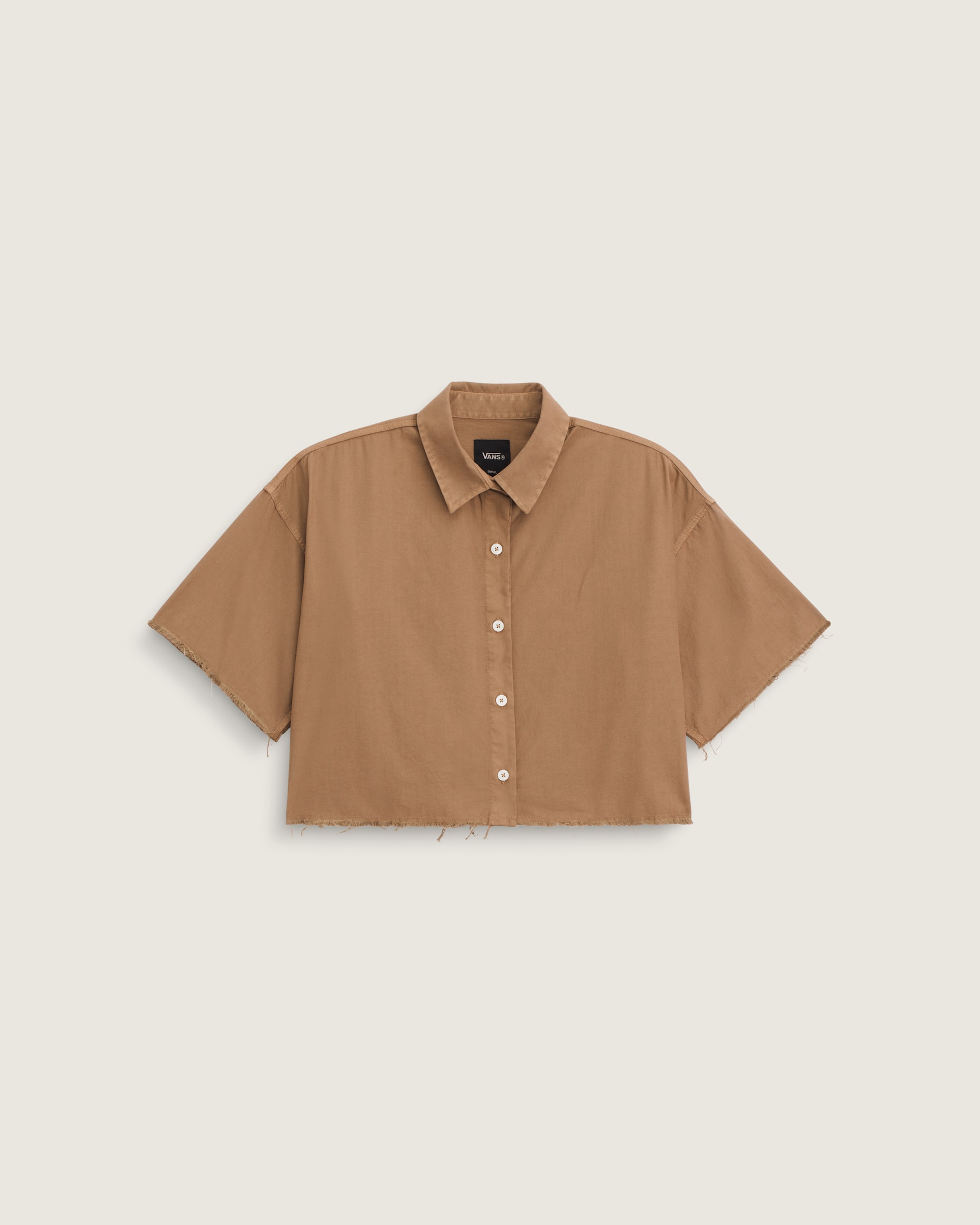 Crop Shirt VANS Dachshund Brown HERO