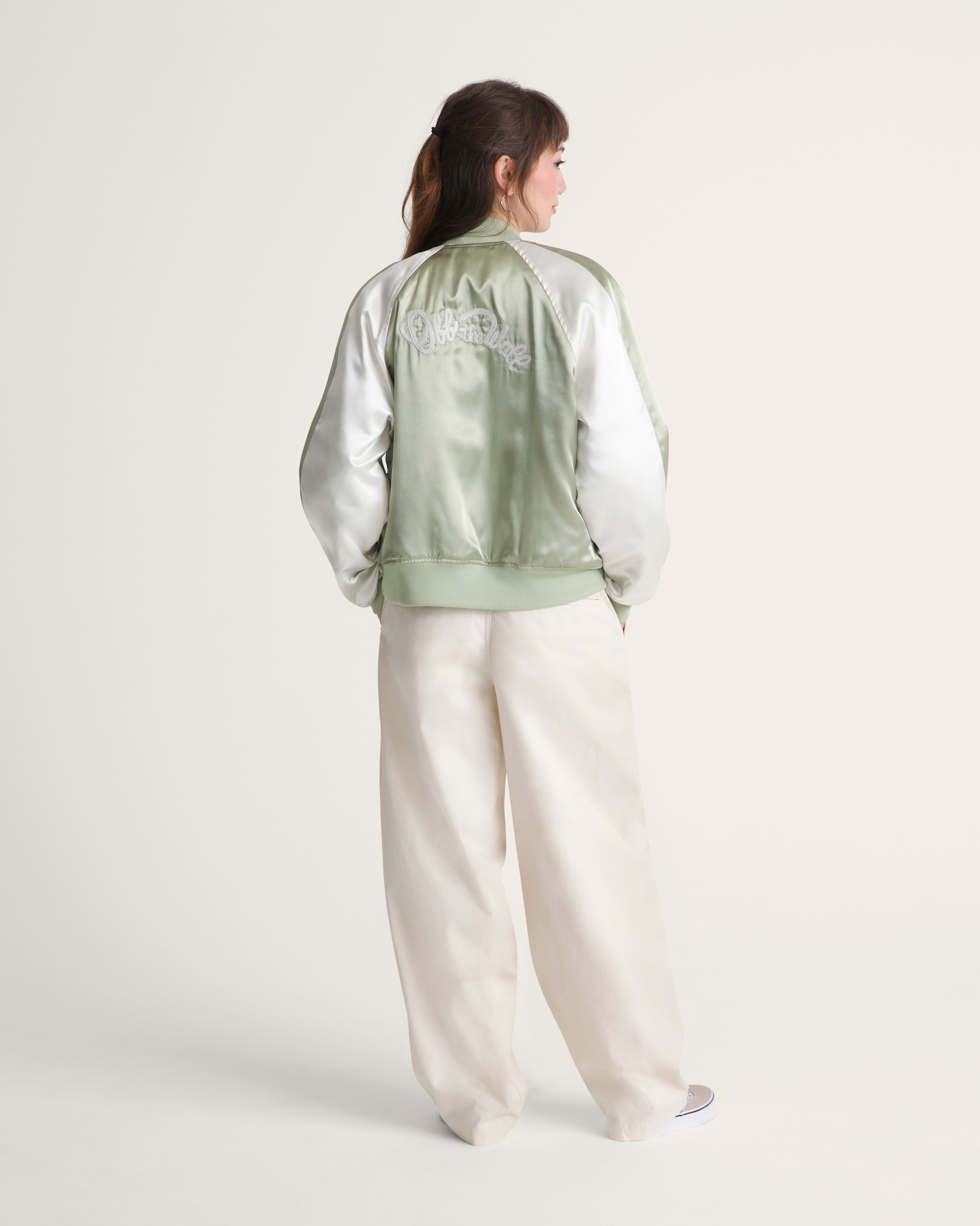 Pleated Pants VANS Turtledove White ALT4