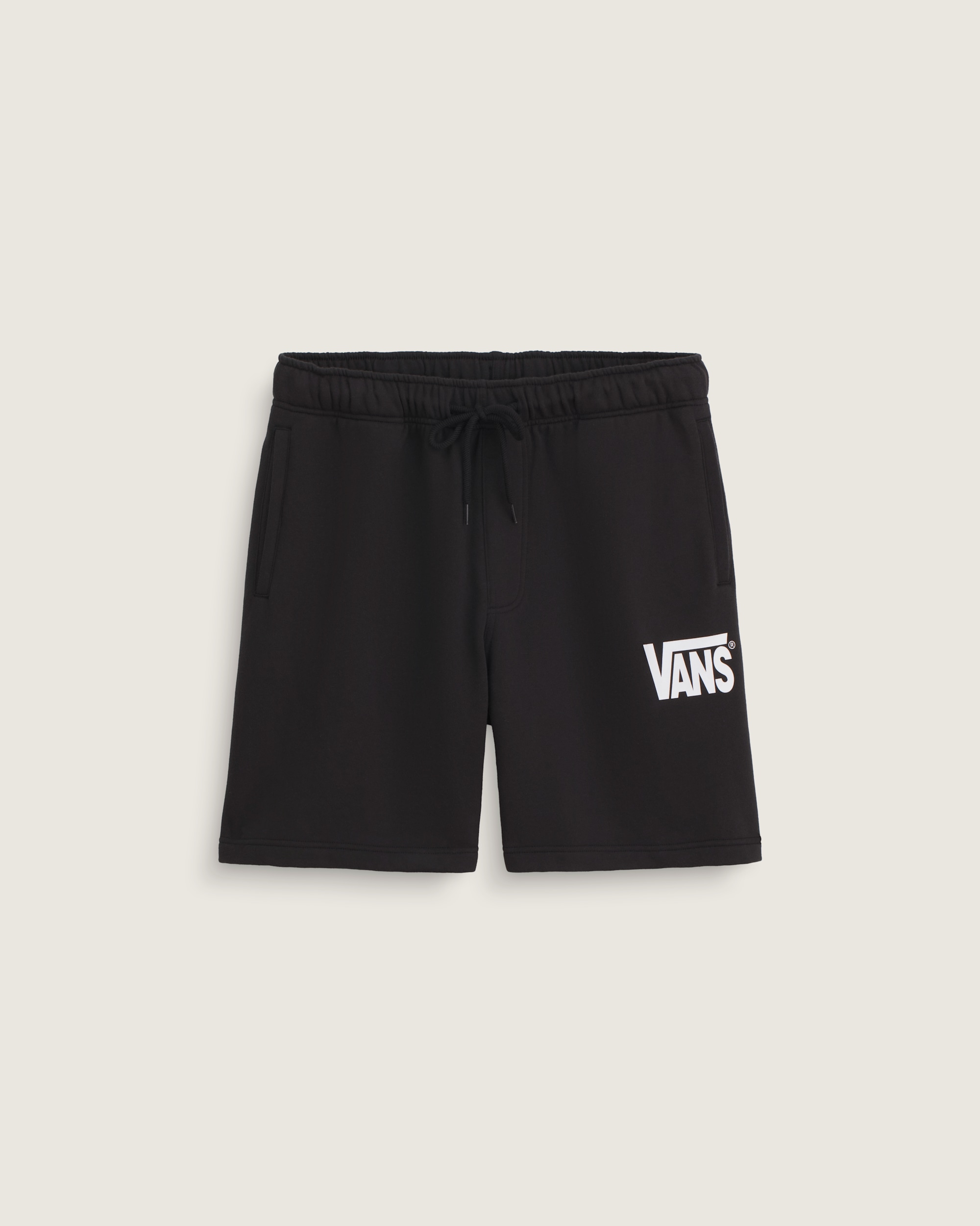 Stretch Logo Fleece Shorts VANS Black HERO