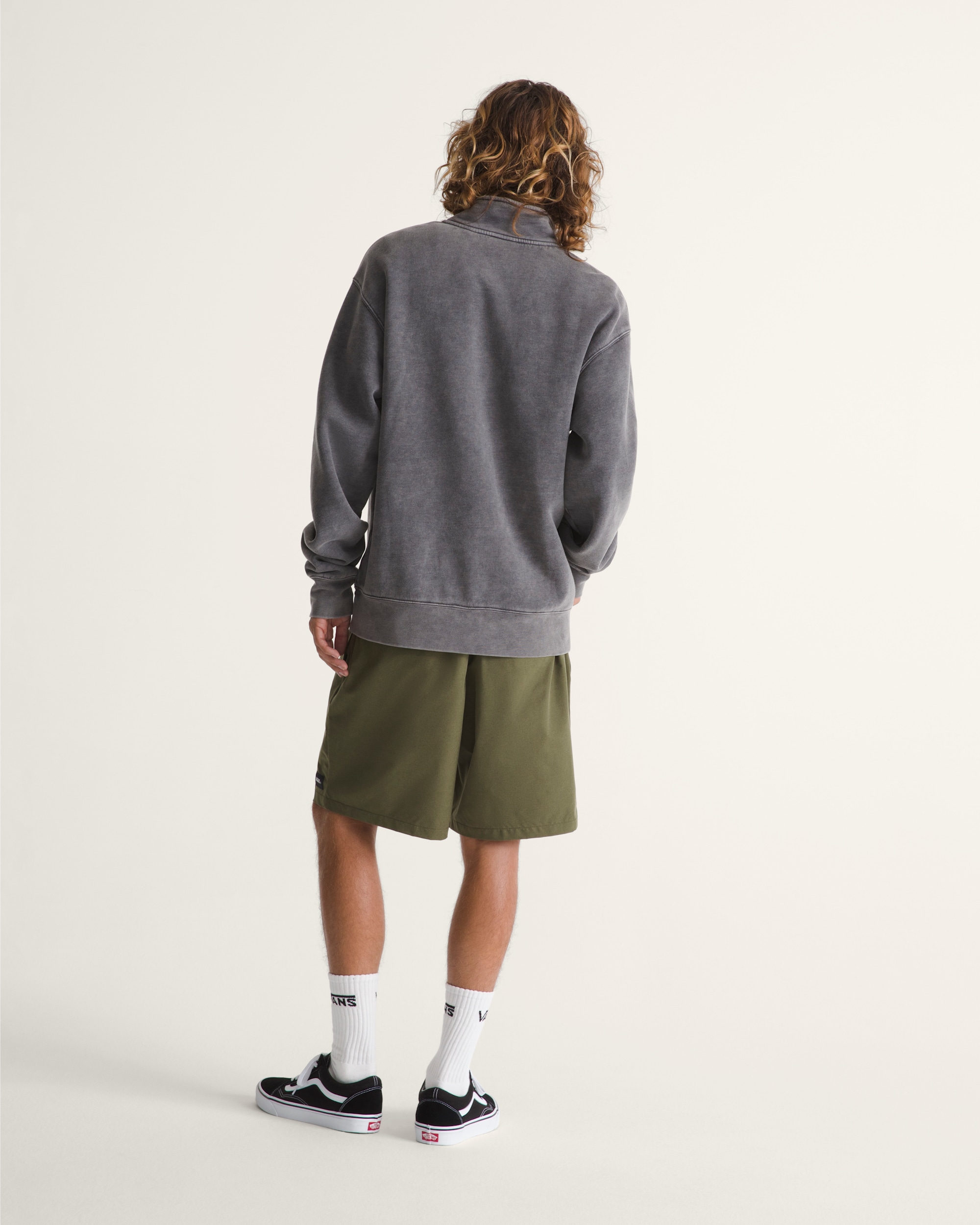 Range Relaxed Sport Shorts VANS Mossy Olive Green ALT4