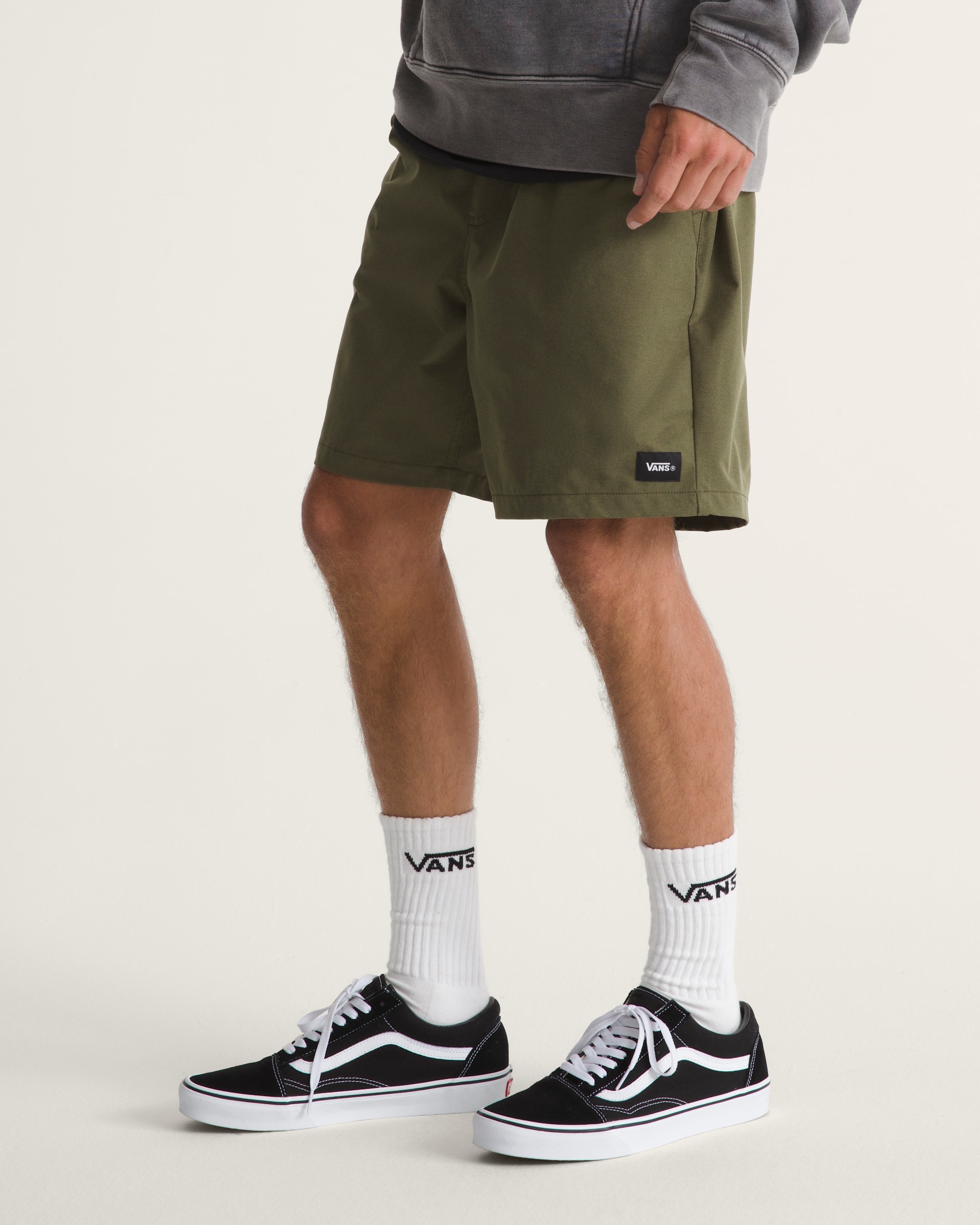 Range Relaxed Sport Shorts VANS Mossy Olive Green ALT5