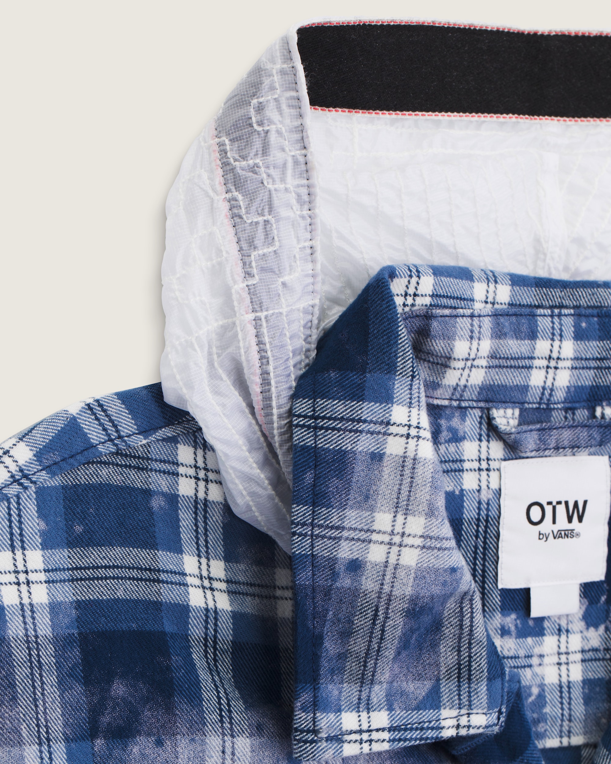 OTW by Vans X TDC Double Layered Shacket VANS Deep Indigo Blue ALT7