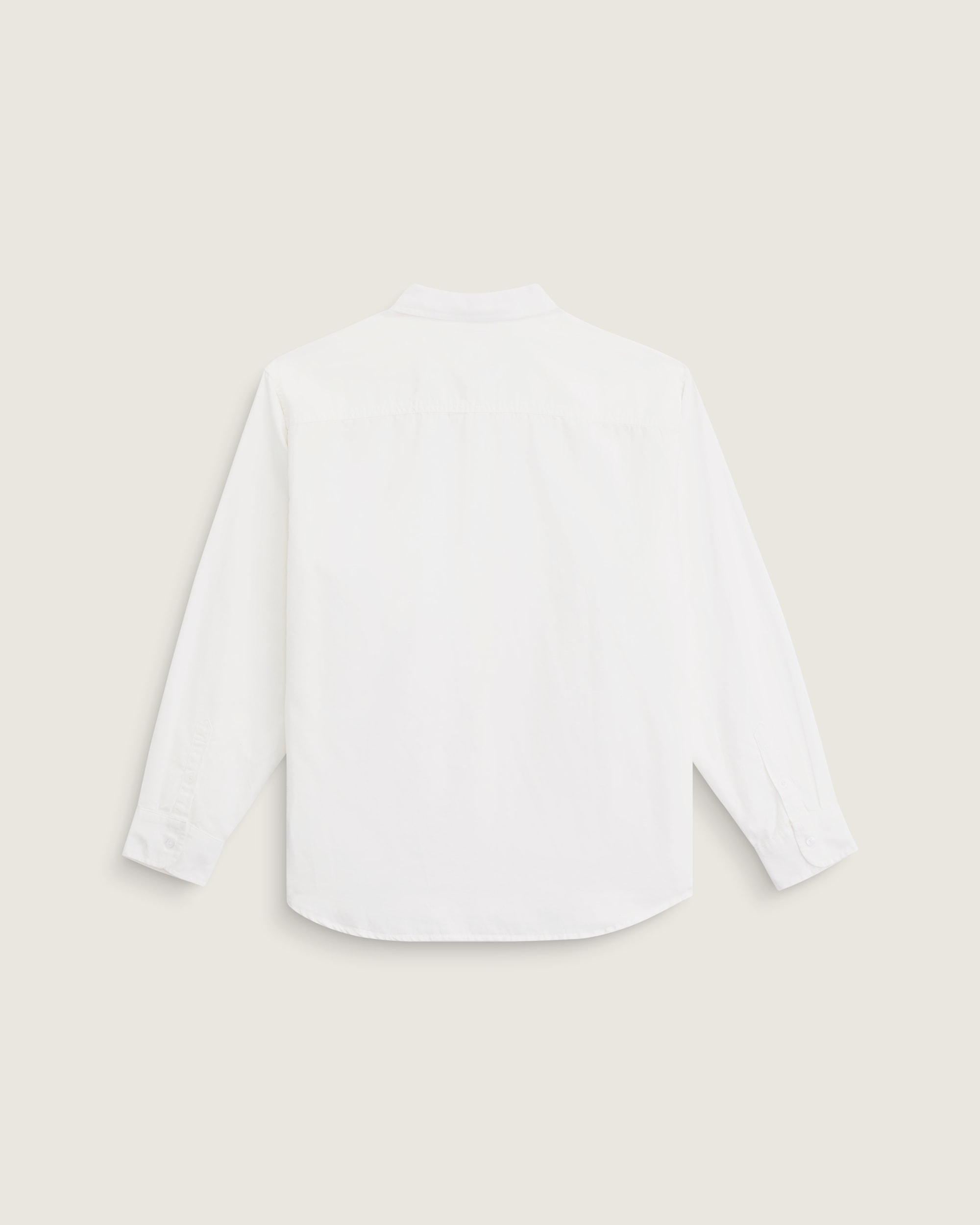 Lawson Solid Oxford Long Sleeve Shirt VANS White ALT1