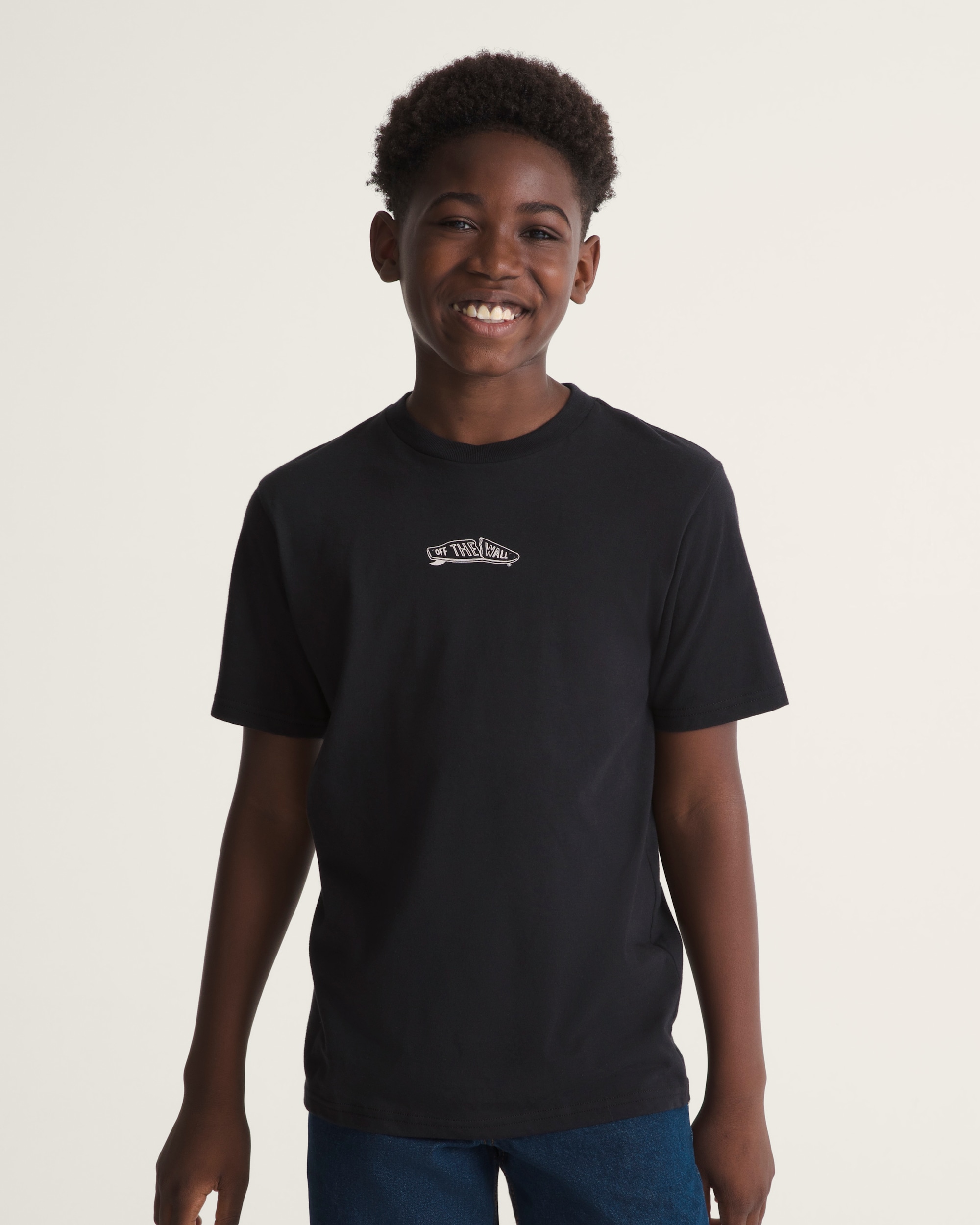 Kids Crestline TShirt VANS Black ALT2