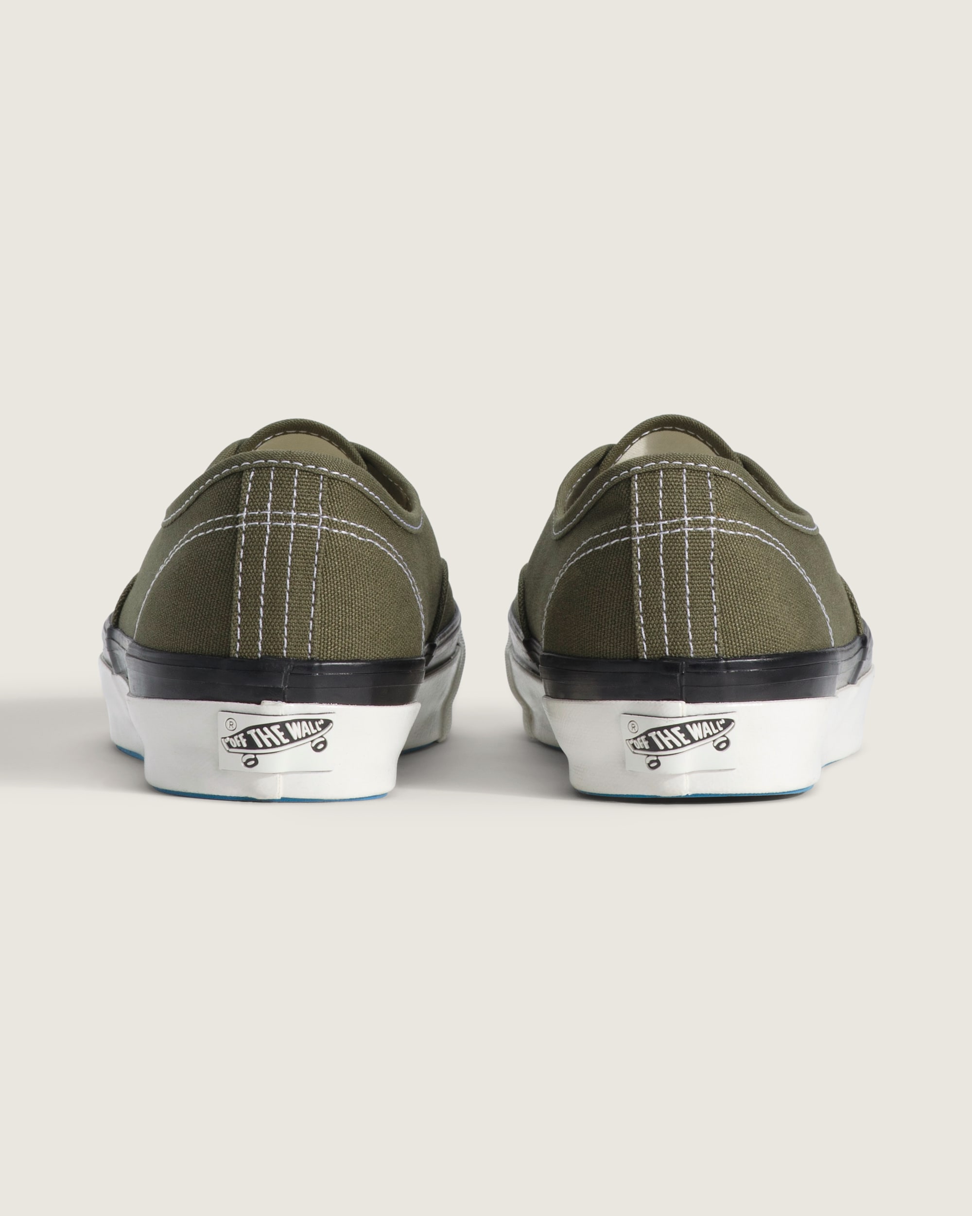 Premium Authentic Deck Shoe VANS Olive Green ALT3