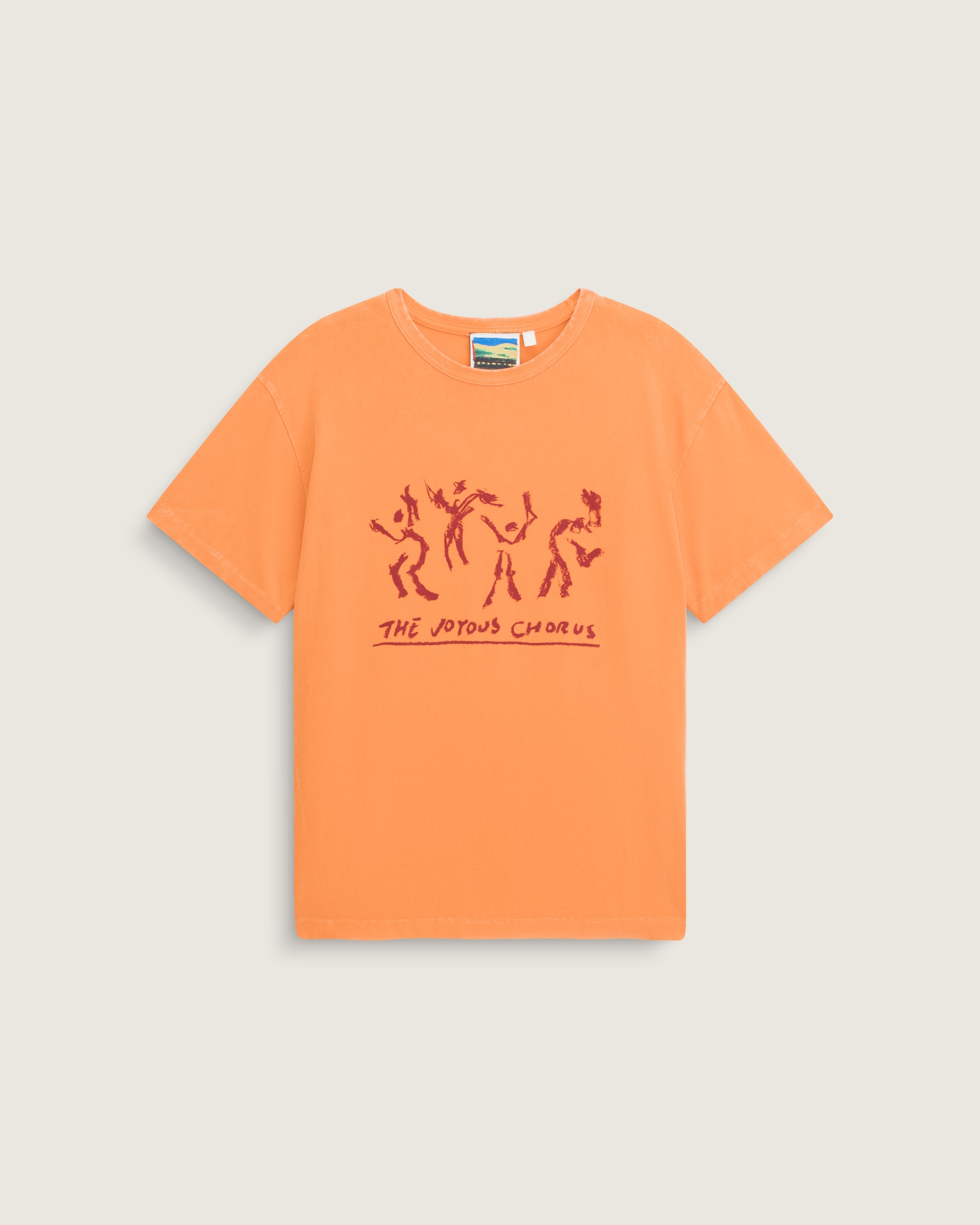 OTW by Vans X Julian Klincewicz Washed Tee Shirt VANS Pepper Orange HERO