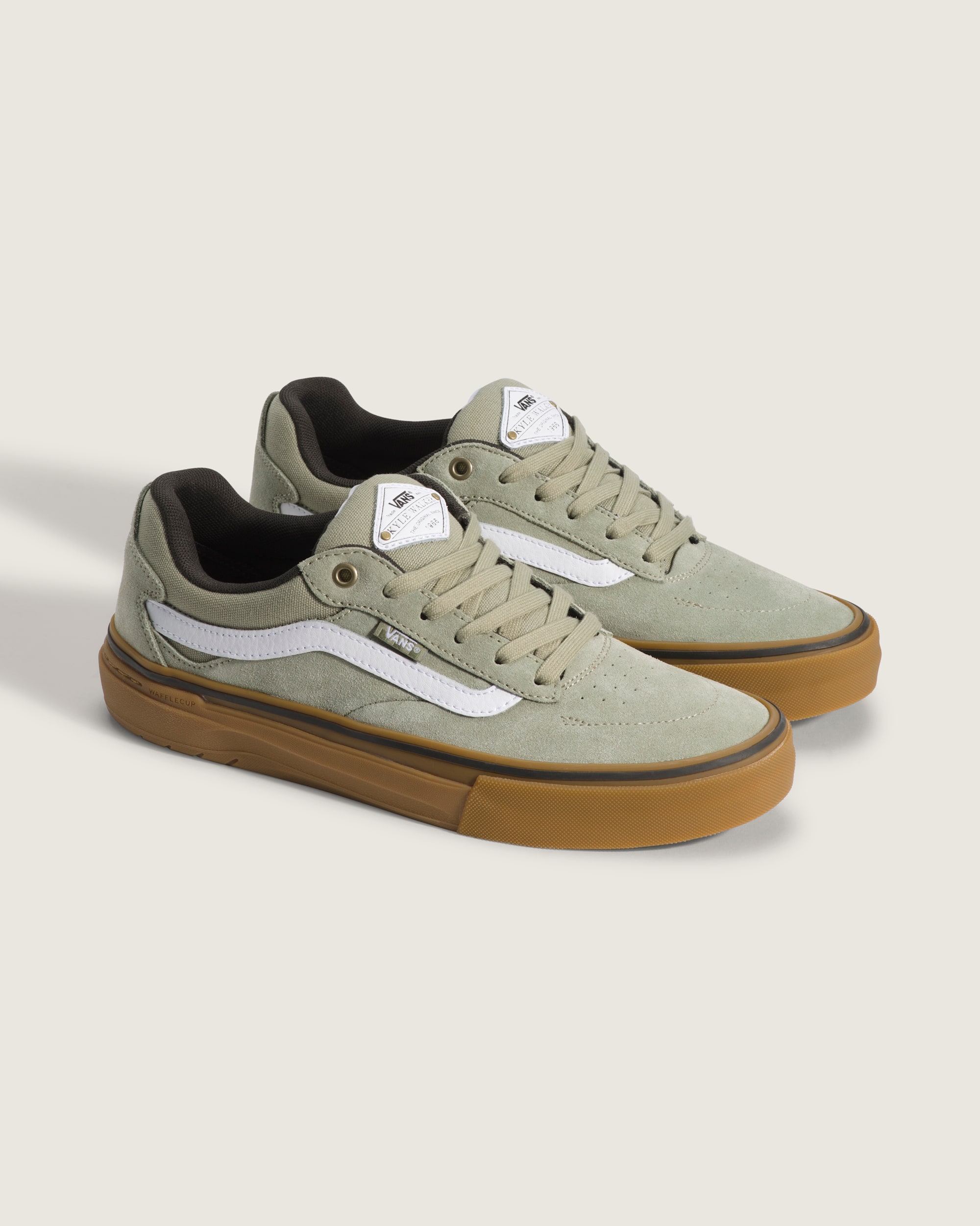 Skate Kyle Walker Wafflecup Shoe VANS Gum Light Green ALT1