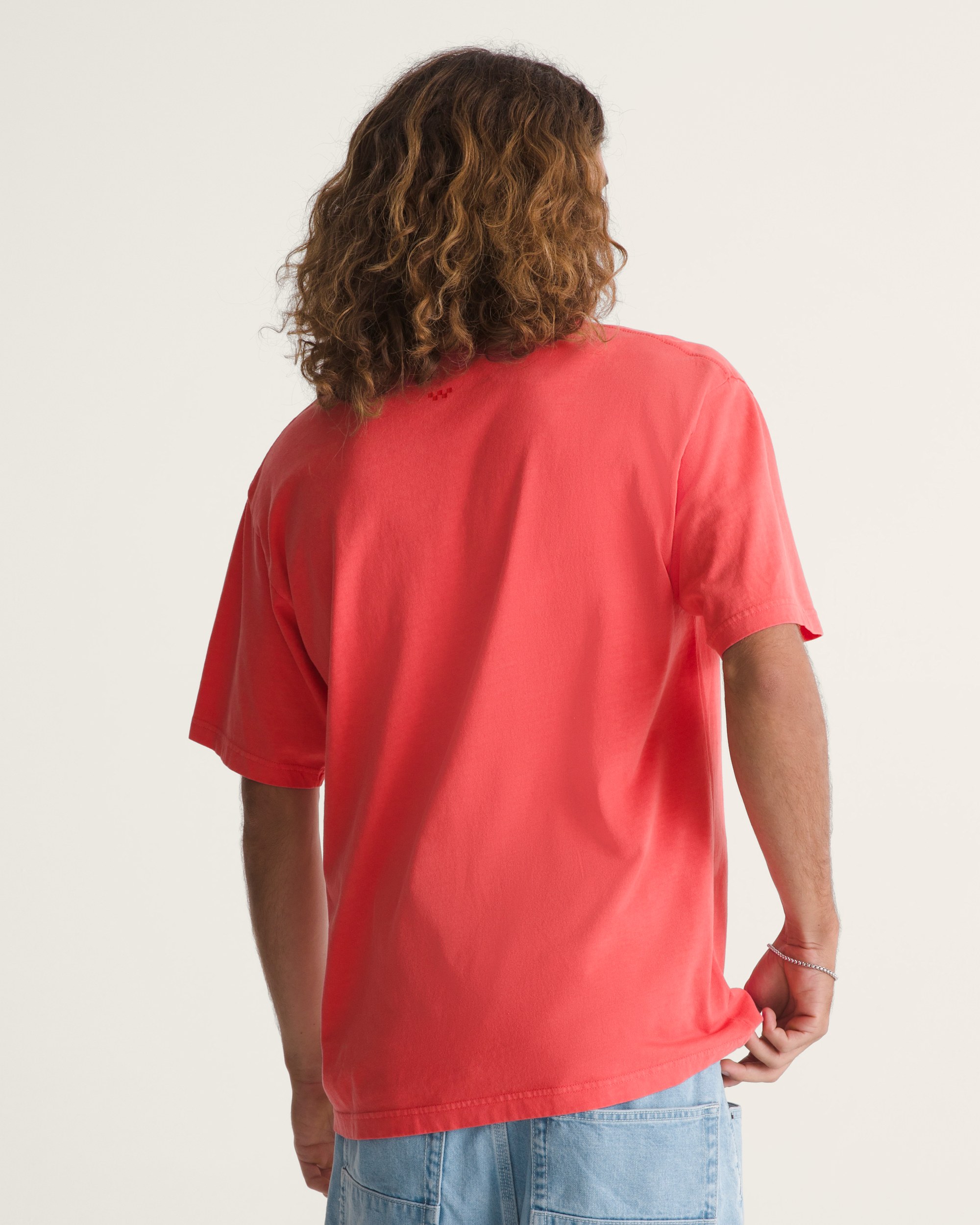 Premium Loose Fit TShirt VANS Crimson Haze Red ALT3