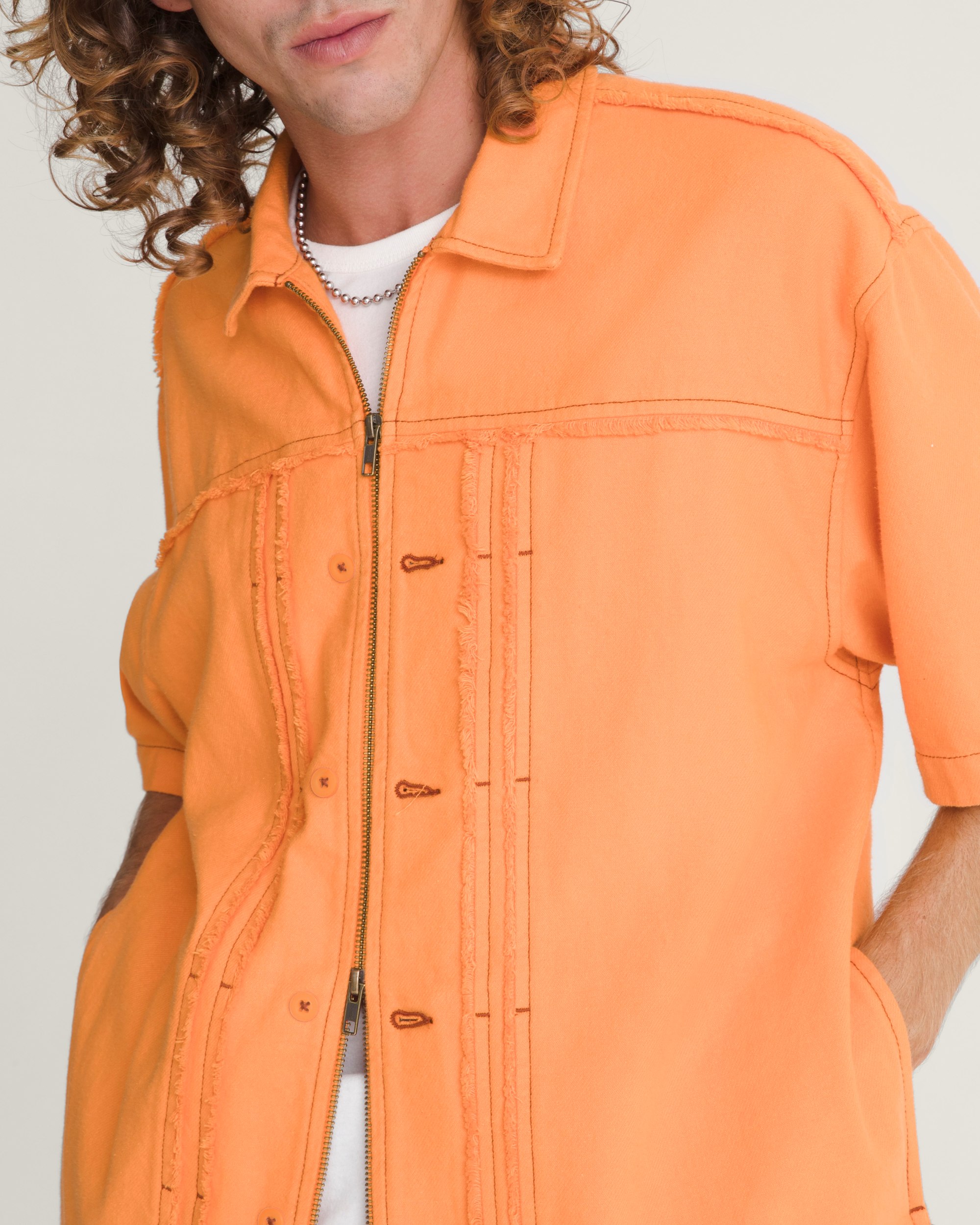 OTW by Vans Double Edge Shirt VANS Sunset Orange ALT6