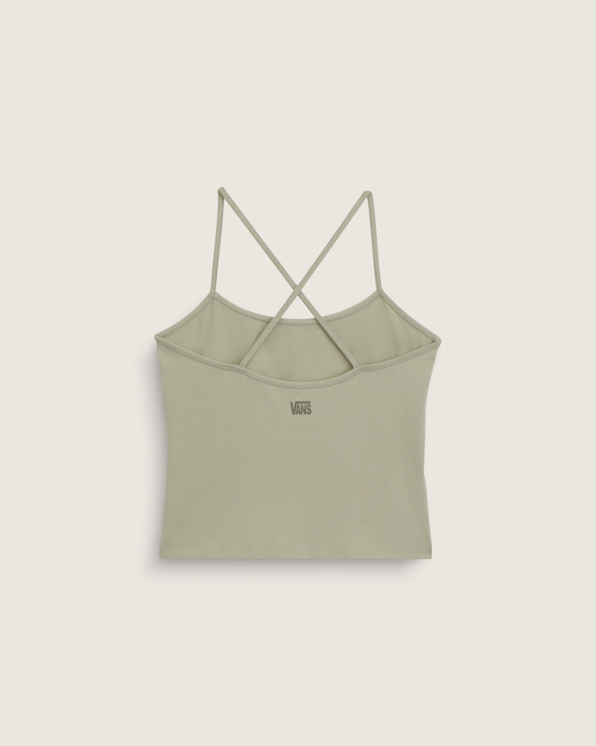 Cross Back Tank Top VANS Soft Sage Green ALT1