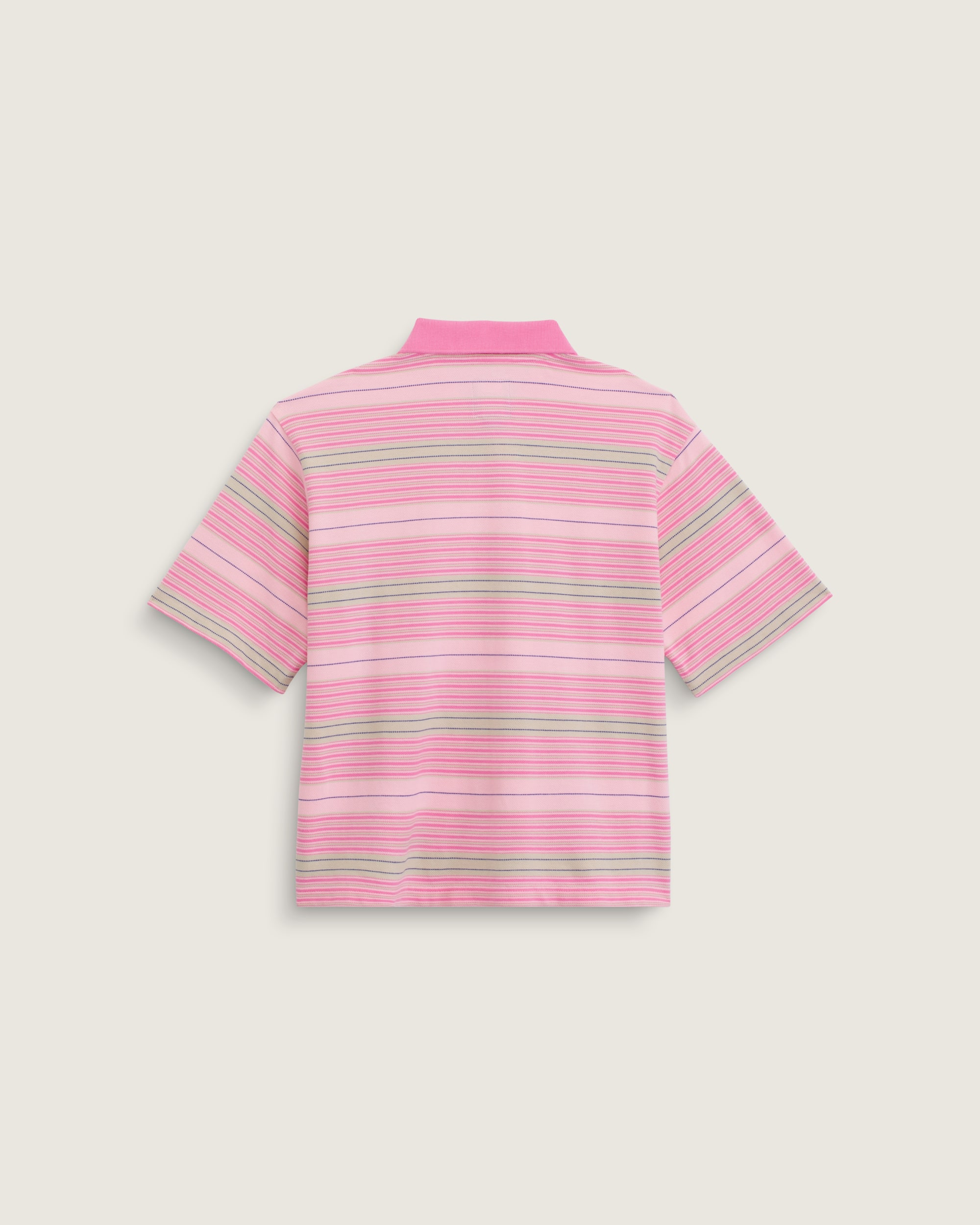 Swing Knit Polo Shirt VANS Fizz Pink ALT1