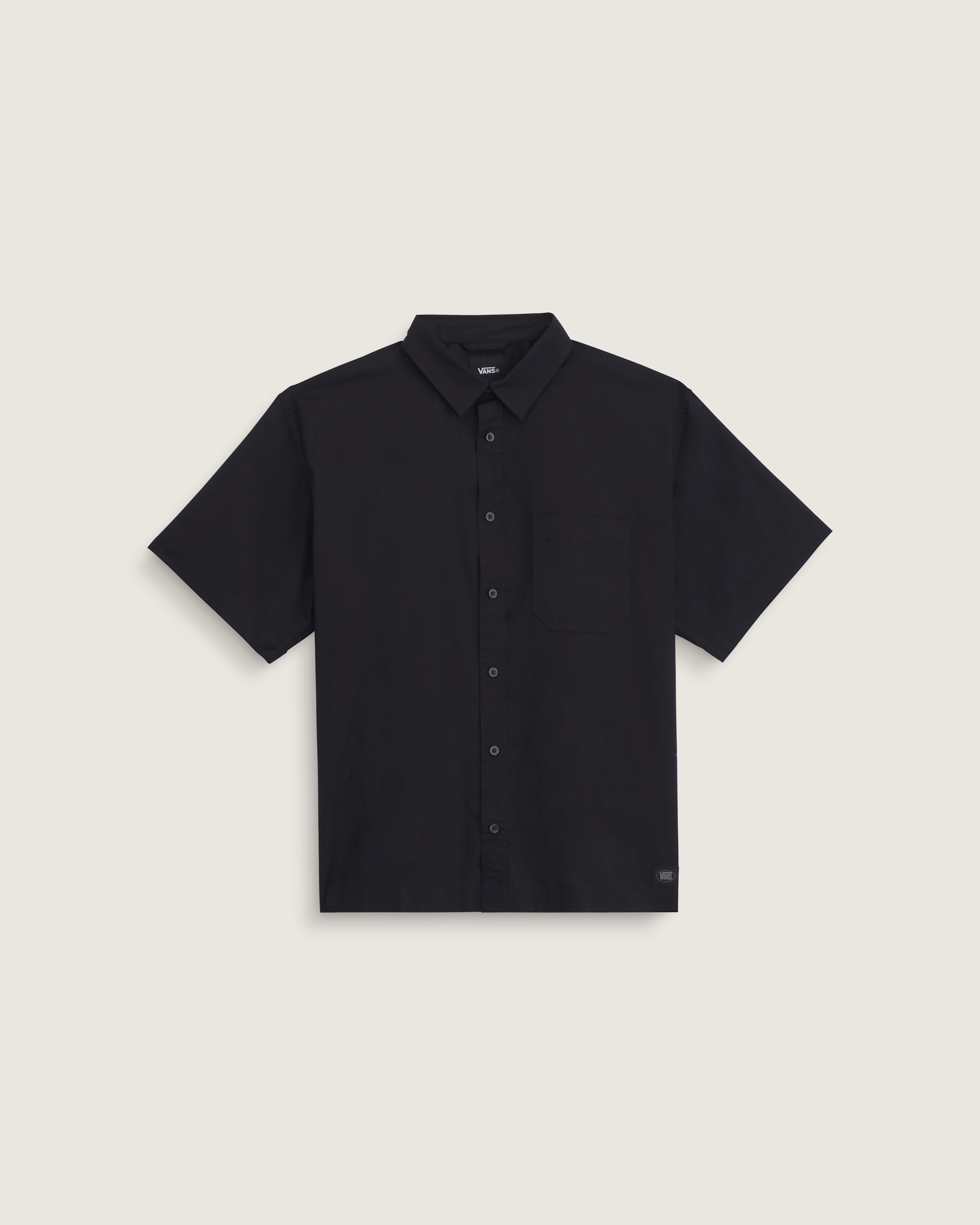Larkspur Solid Shirt VANS Black HERO