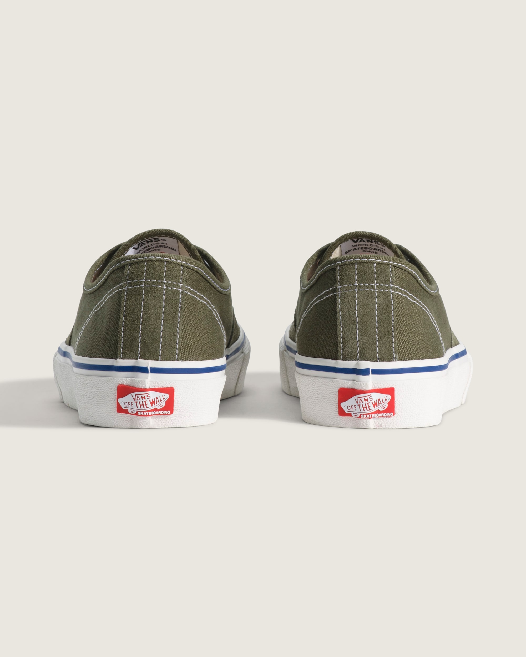 Skate Authentic Shoe VANS Mossy Olive Green ALT3