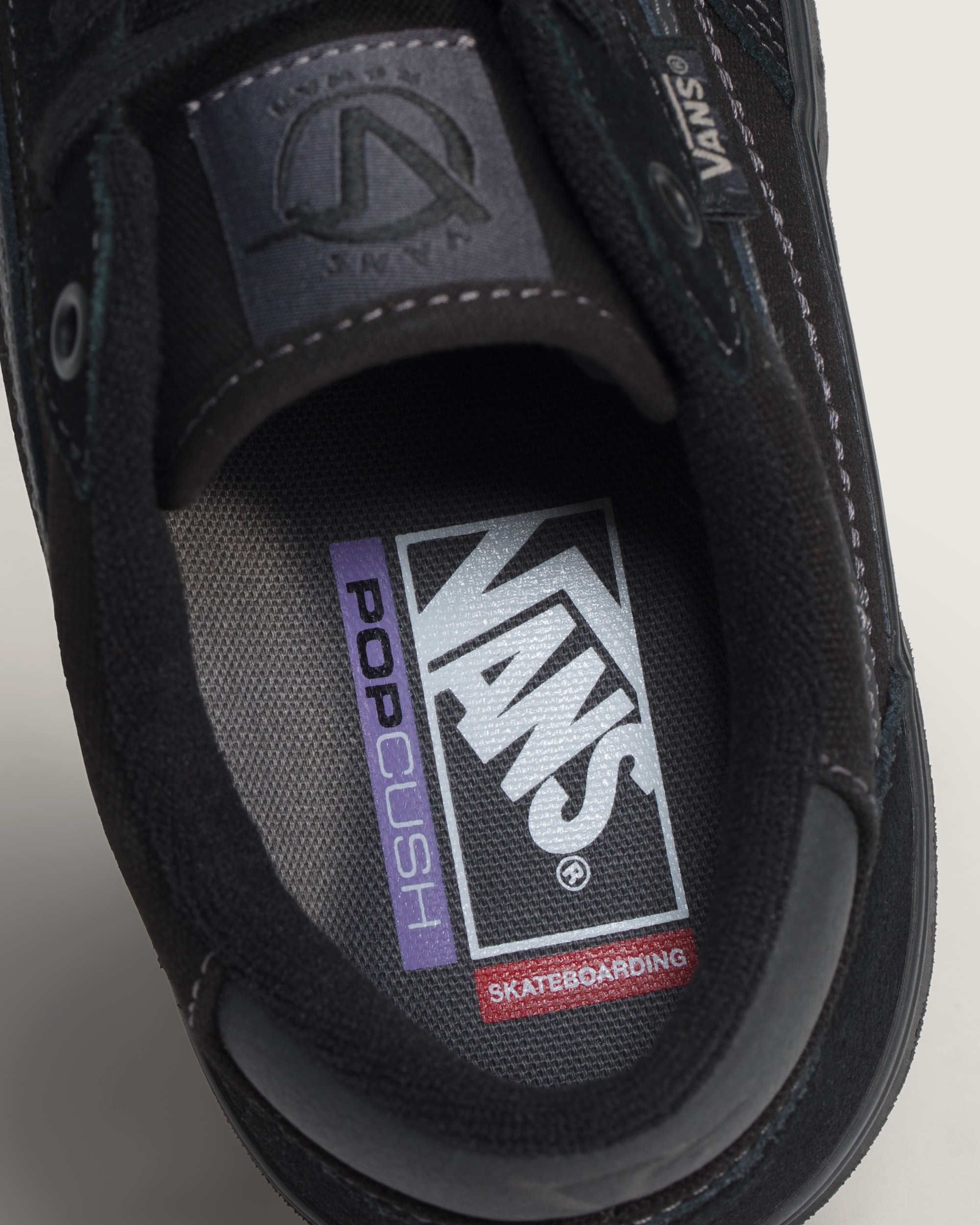 Skate Rowan Shoe VANS Black  Grey ALT4