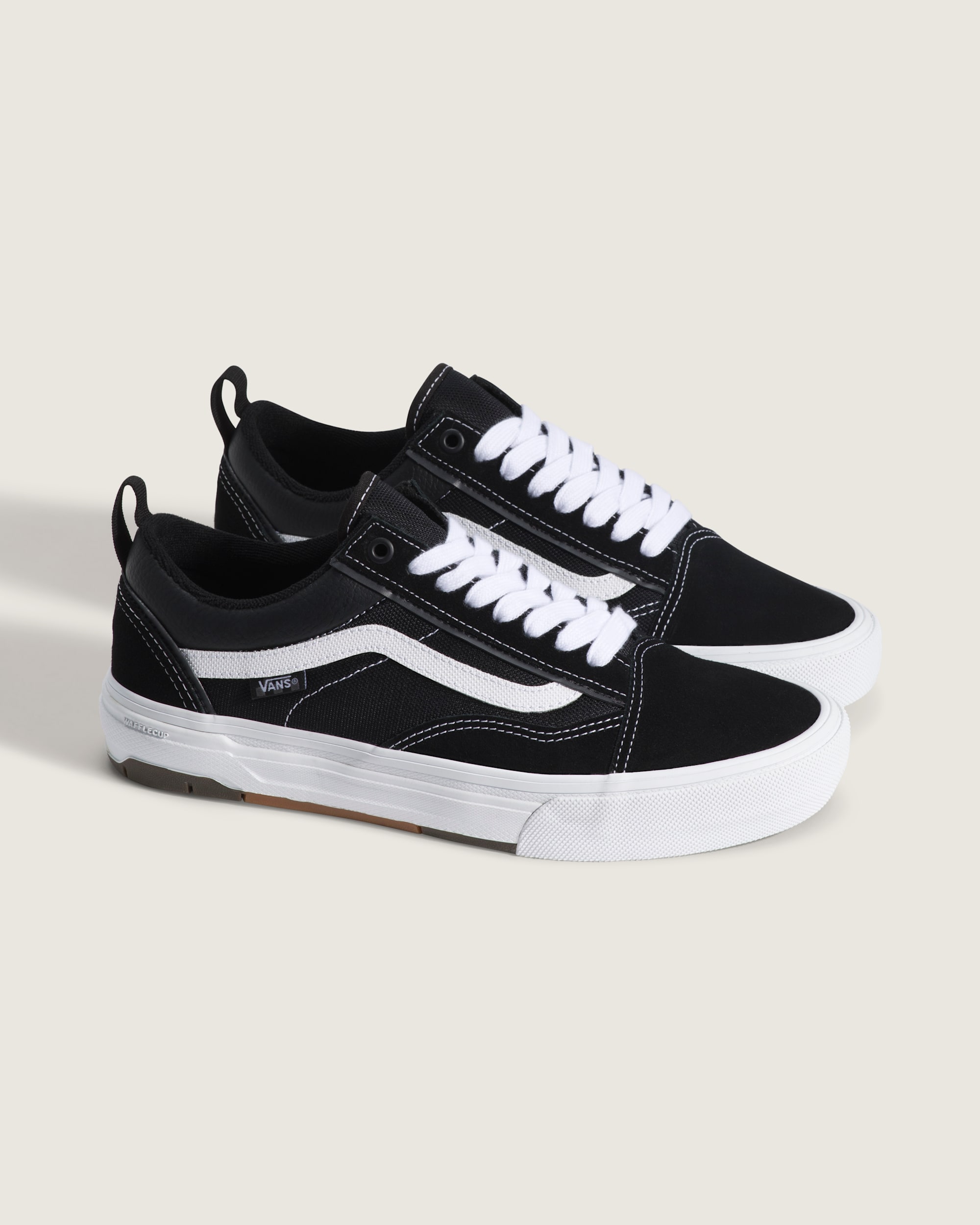 Skate Old Skool Wafflecup Shoe VANS Black  White ALT1
